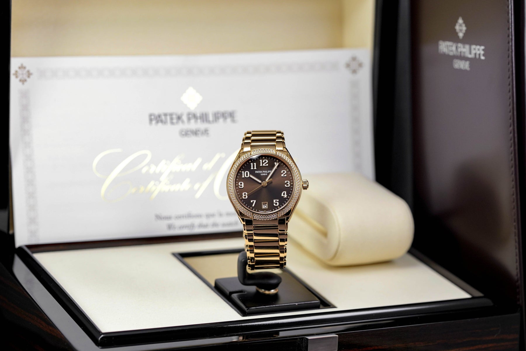 Harga Patek Philippe Twenty 4 Rosegold Brown
