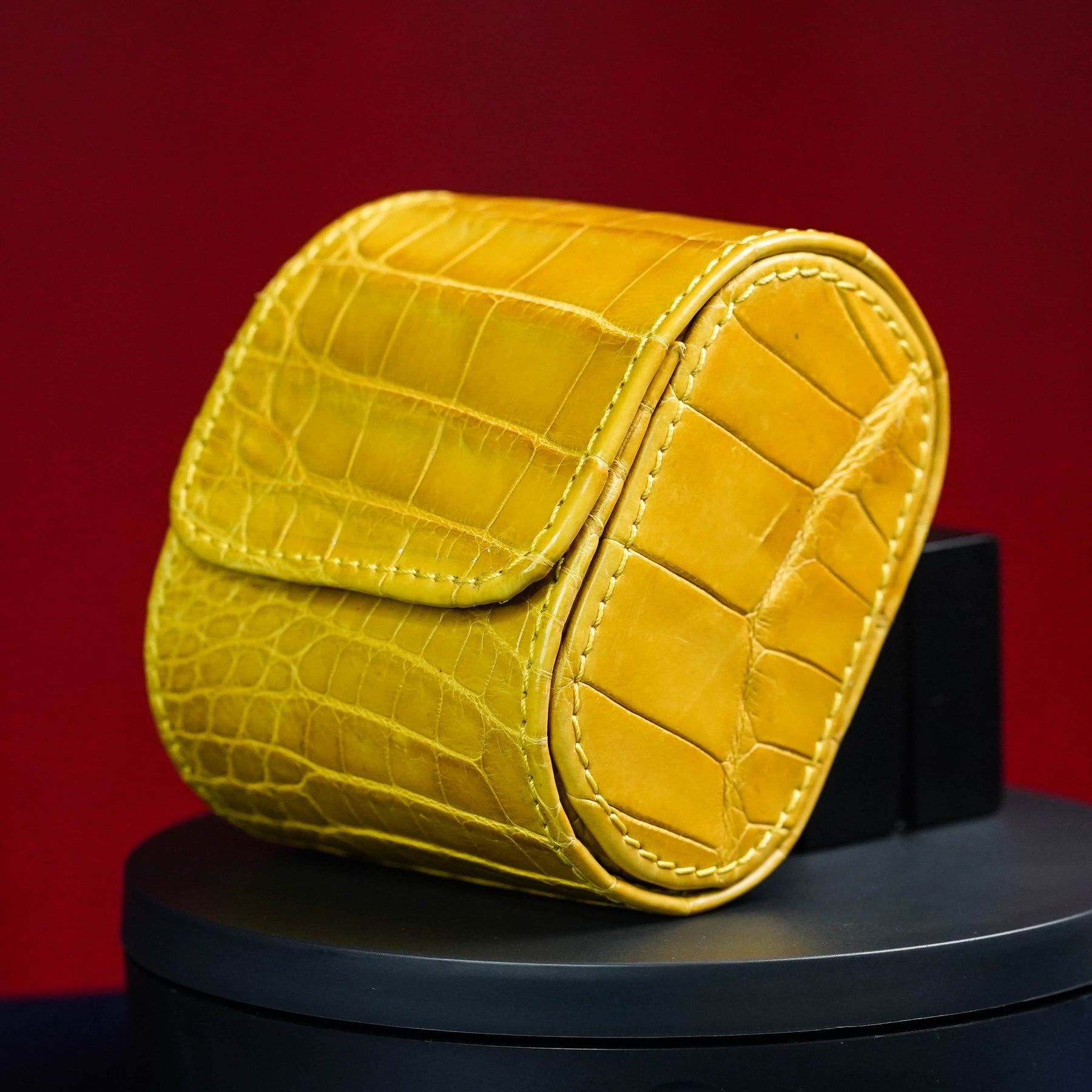 CROCODILE LEATHER CASE SINGLE SLOT