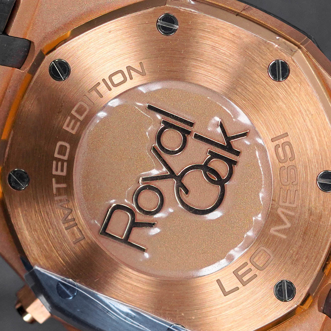 ROYAL OAK CHRONOGRAPH 41MM 'LEO MESSI' ROSEGOLD TANTALUM BEZEL LIMITED EDITION (WATCH ONLY)