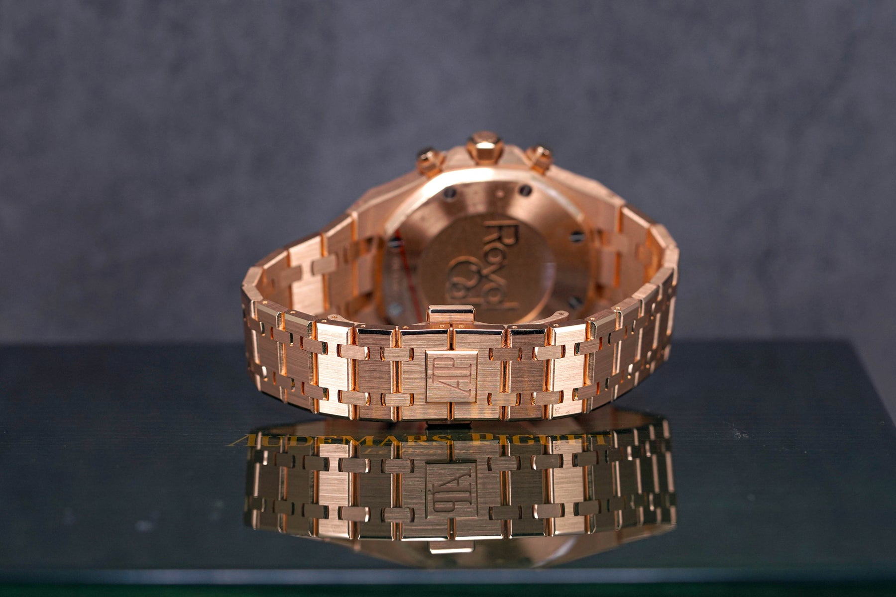 ROYAL OAK CHRONOGRAPH 38MM ROSEGOLD BLUE DIAL (2023)