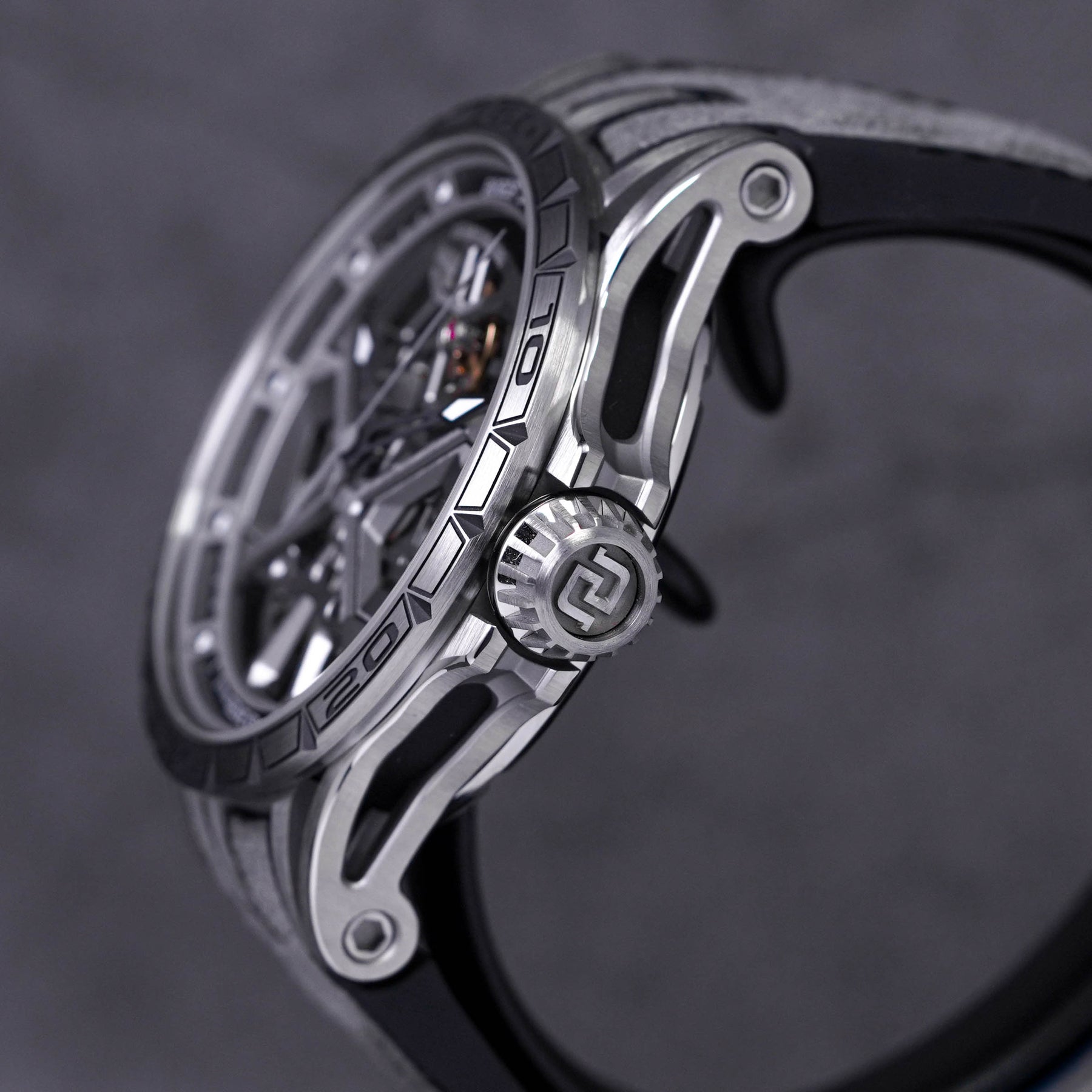 EXCALIBUR SPIDER HURACAN TITANIUM 45MM (2022)