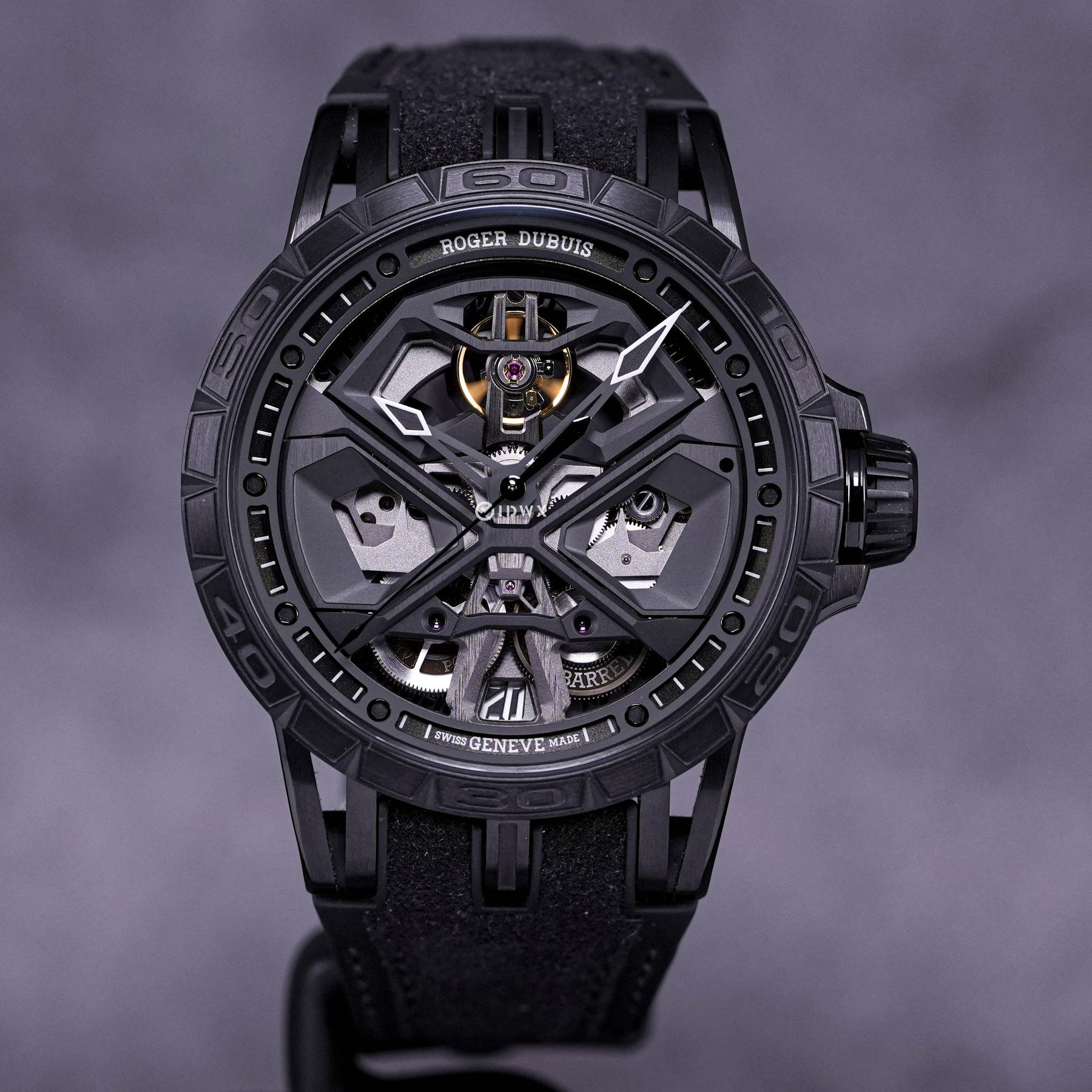 EXCALIBUR SPIDER HURACAN 45MM BLACK DLC TITANIUM (2022)