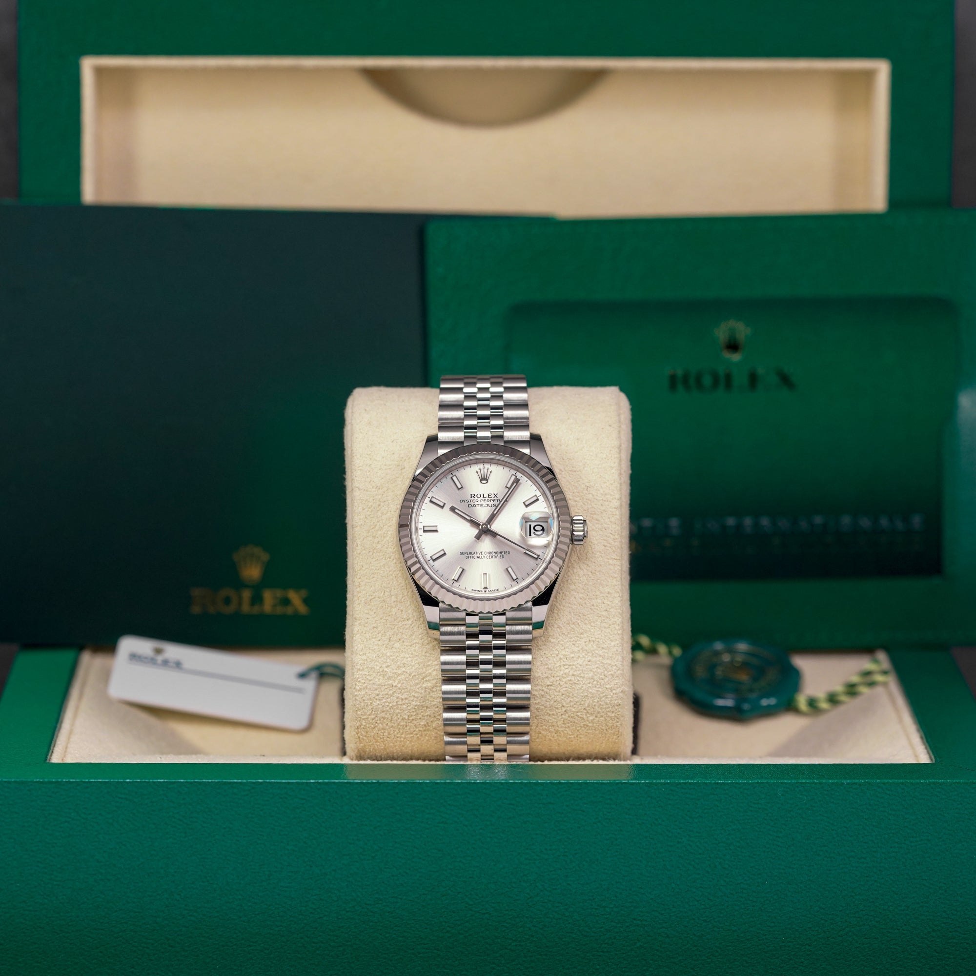 DATEJUST 31MM SILVER DIAL (2020)
