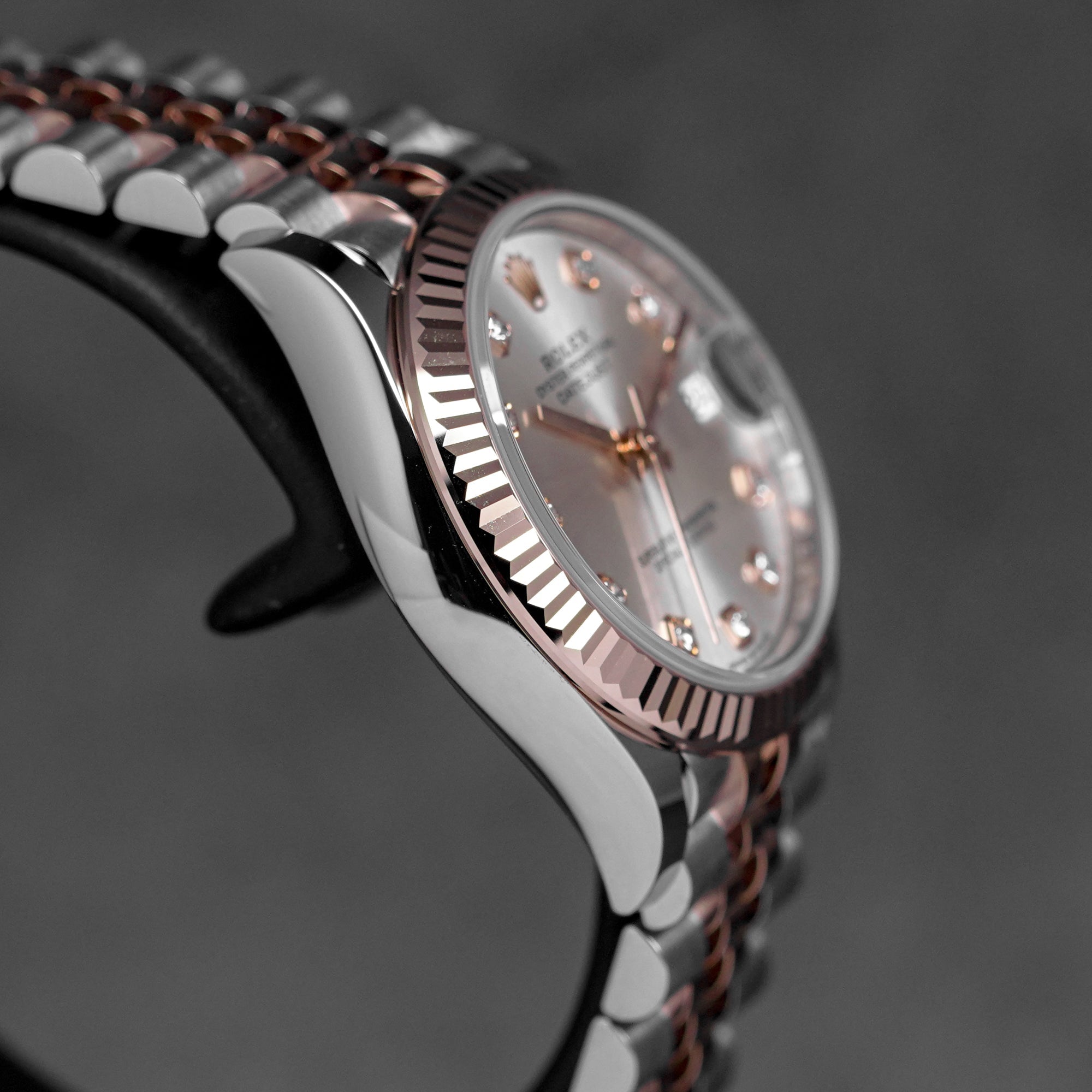 DATEJUST 31MM TWOTONE ROSEGOLD SILVER DIAMOND DIAL (2026)