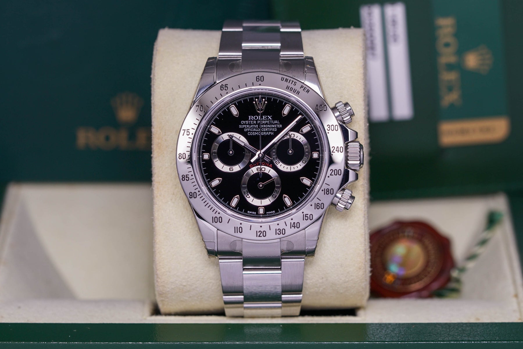 DAYTONA STEEL BLACK DIAL (2012)