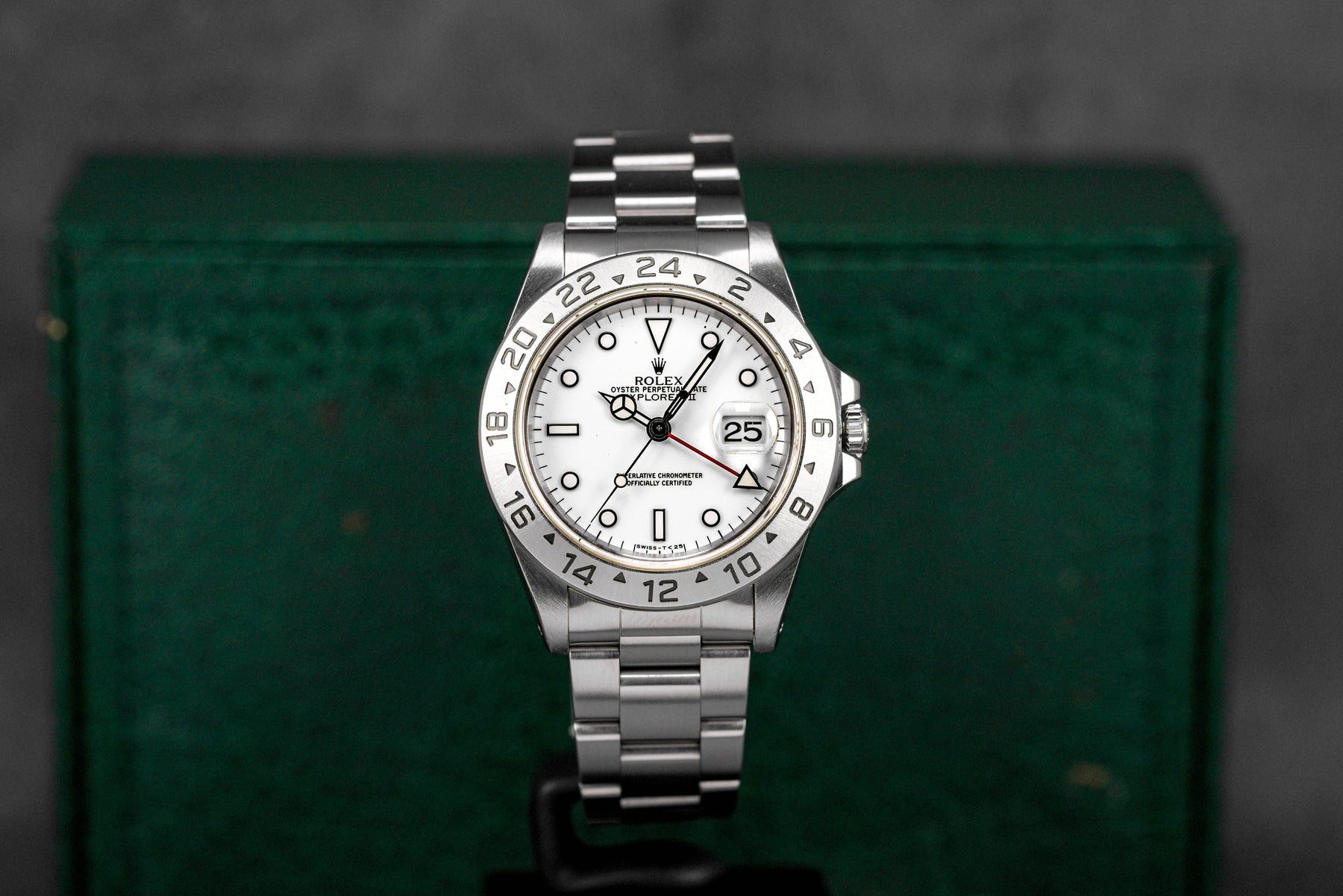EXPLORER-II 16570 WHITE POLAR DIAL 'W SERIES' (WATCH & BOX)