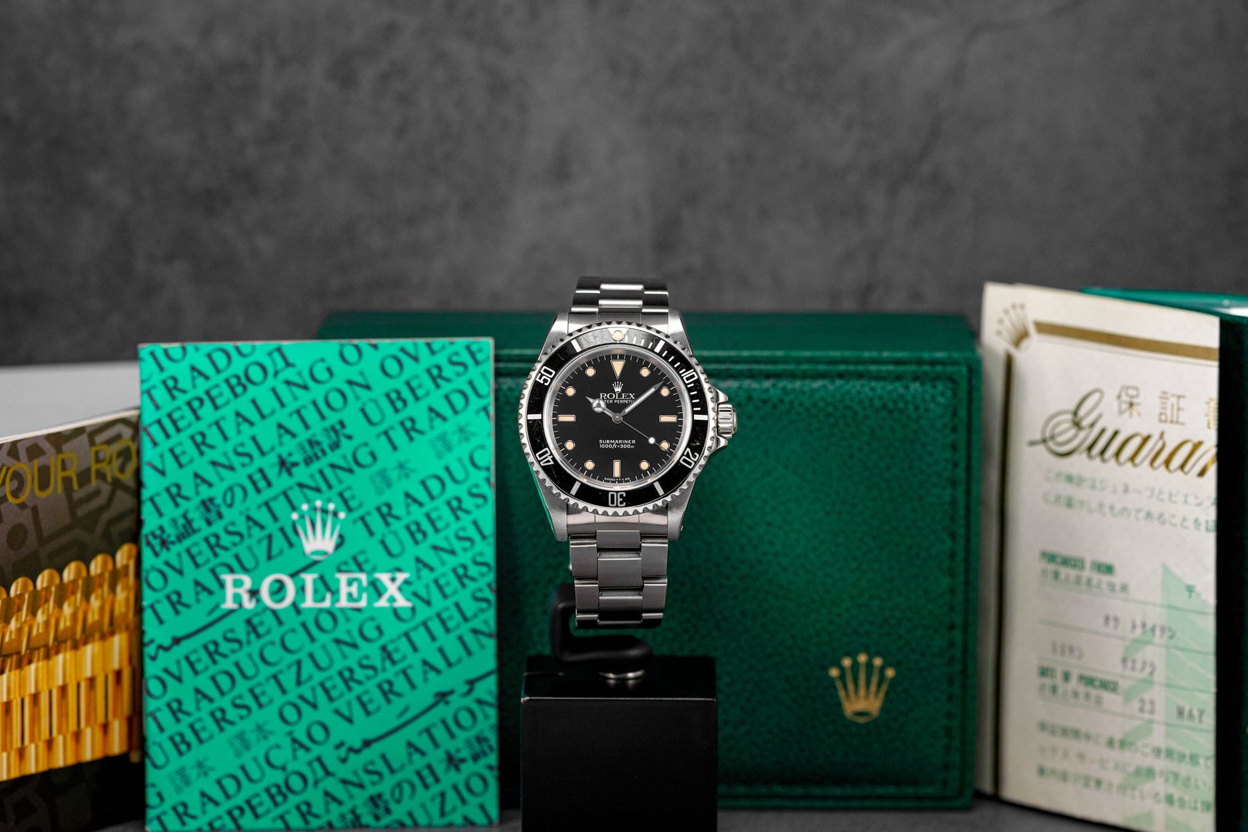 SUBMARINER NO DATE 40MM 14060 2 LINERS 'SWISS T DIAL' (1992)