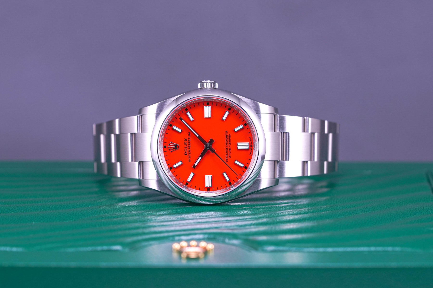 OYSTER PERPETUAL 36MM RED CORAL (2021)