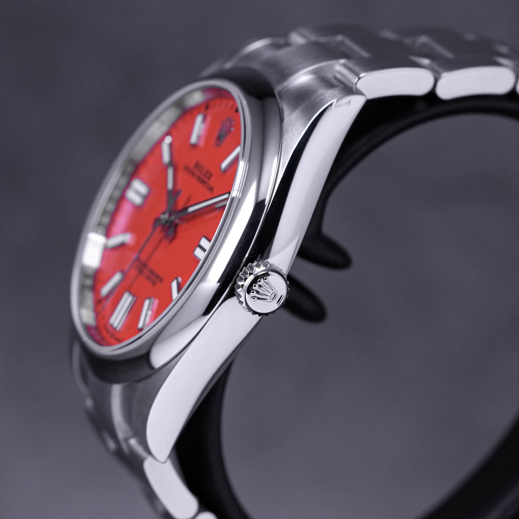 OYSTER PERPETUAL 41MM RED CORAL DIAL (2021)