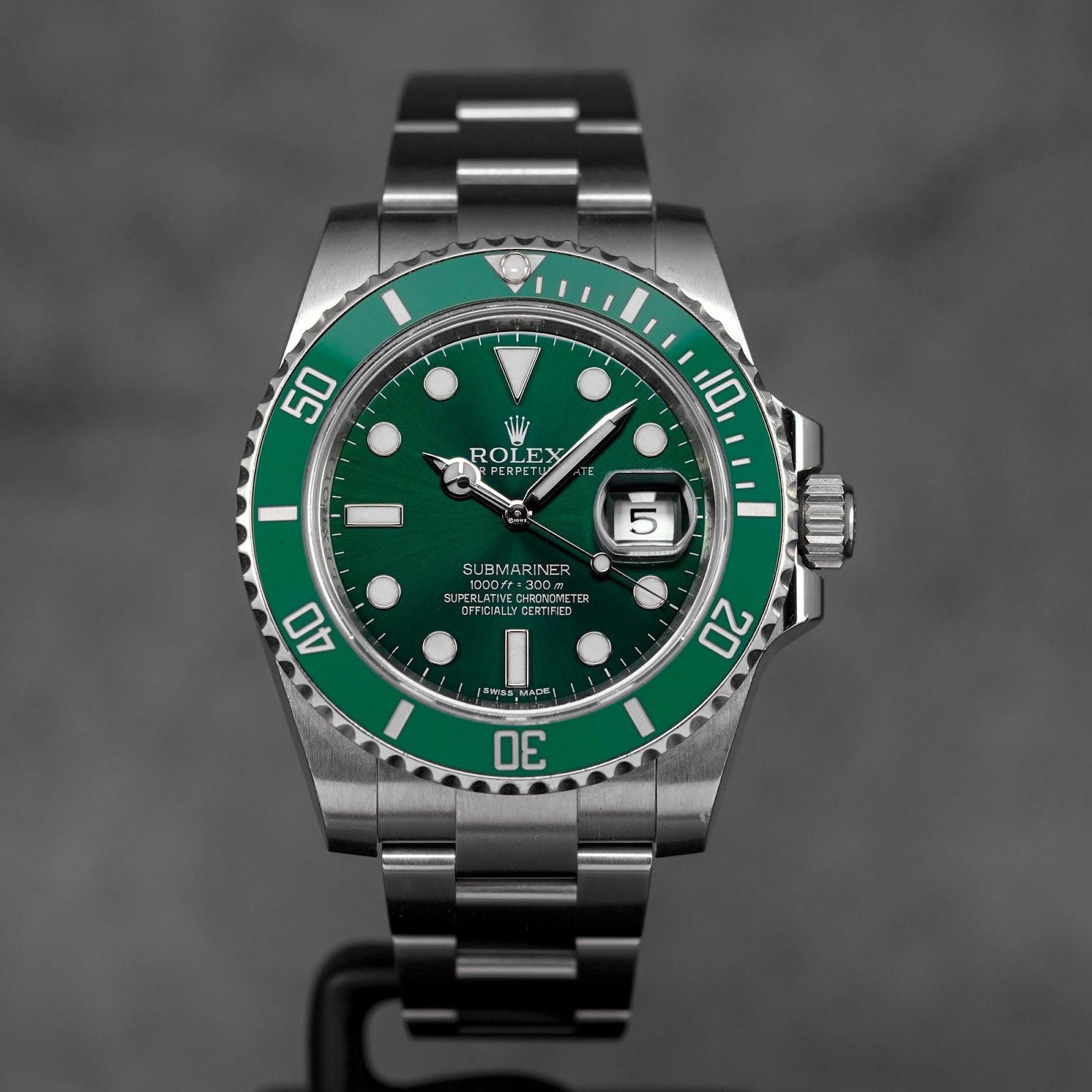 SUBMARINER DATE 40MM HULK (2015)