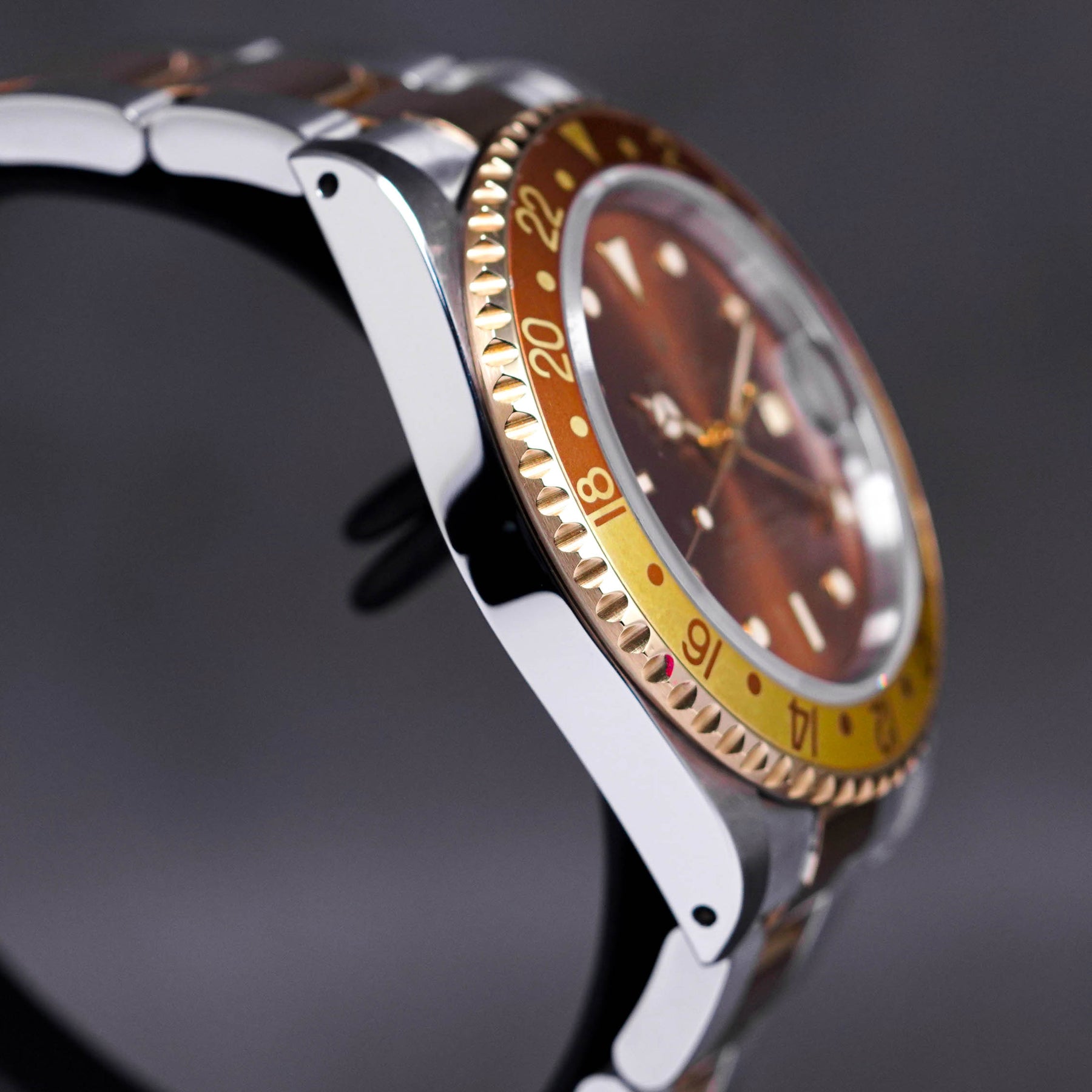 GMT MASTER-II 16713 TWOTONE YELLOWGOLD ROOTBEER 'N SERIES' (CIRCA 1991)
