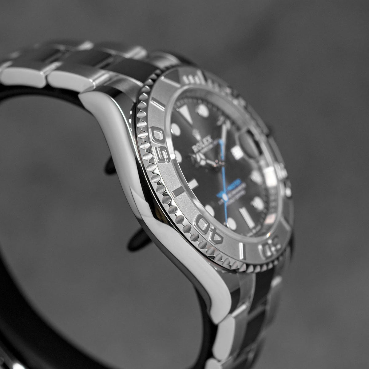 YACHT-MASTER 40MM RHODIUM DIAL PLATINUM BEZEL (2021)