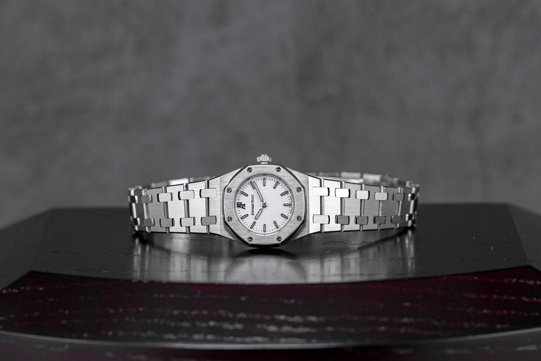 ROYAL OAK LADY 20MM 67075ST WHITE DIAL (2002)
