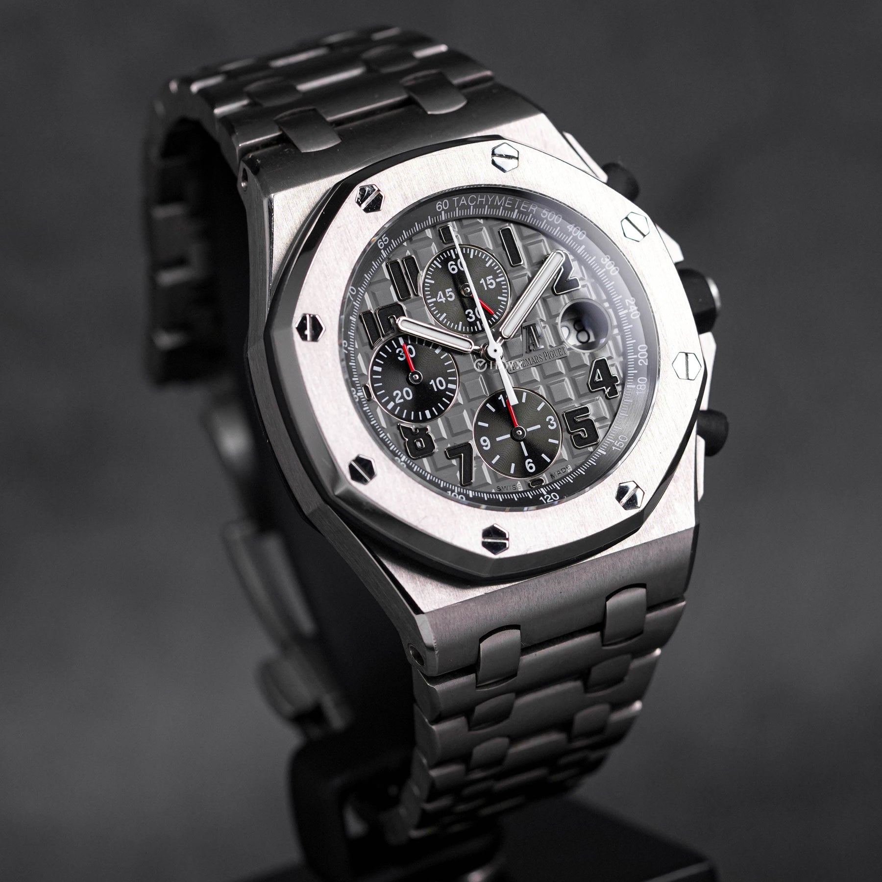 ROYAL OAK OFFSHORE CHRONOGRAPH 42MM TITANIUM GREY DIAL 'H SERIES' (WATCH ONLY - CIRCA 2011)