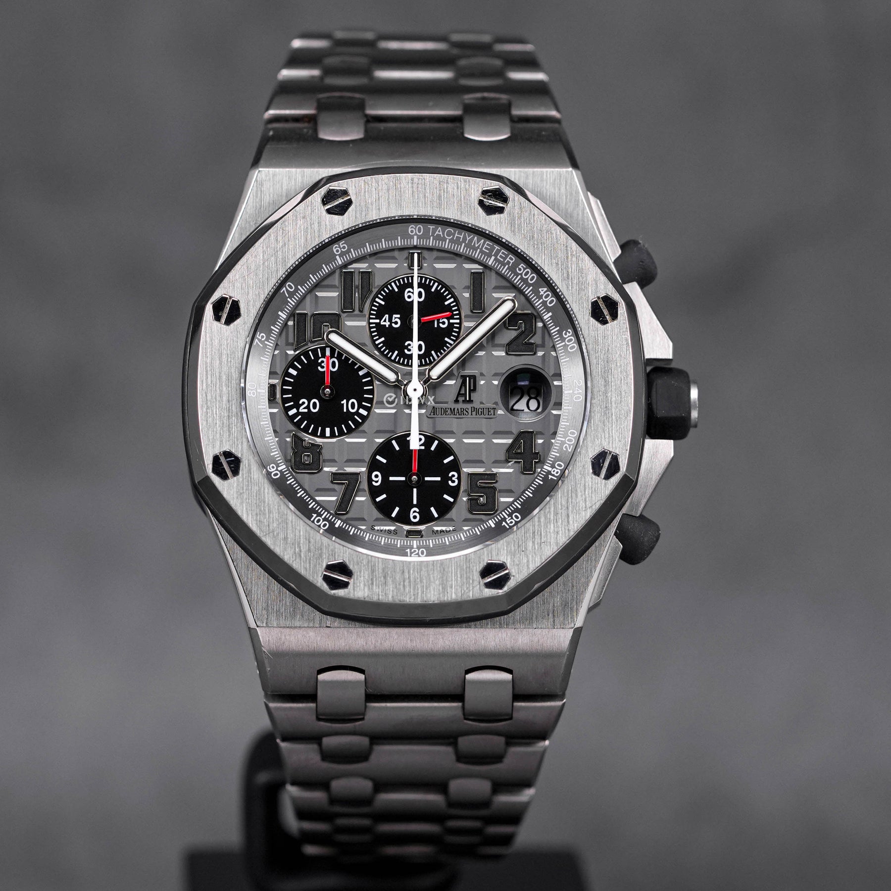 ROYAL OAK OFFSHORE CHRONOGRAPH 42MM TITANIUM GREY DIAL 'H SERIES' (WATCH ONLY - CIRCA 2011)