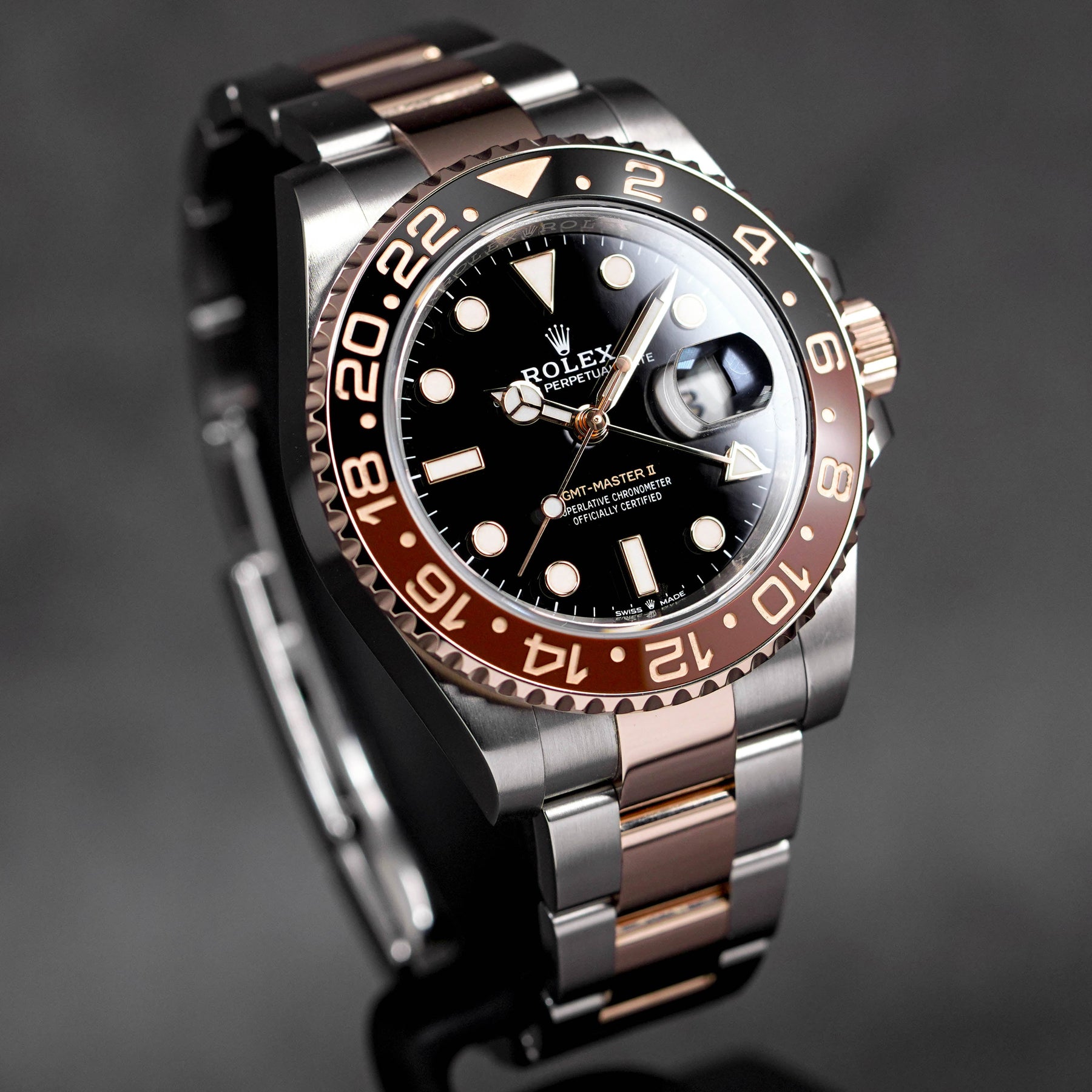 GMT MASTER-II TWOTONE ROSEGOLD ROOTBEER (2021)