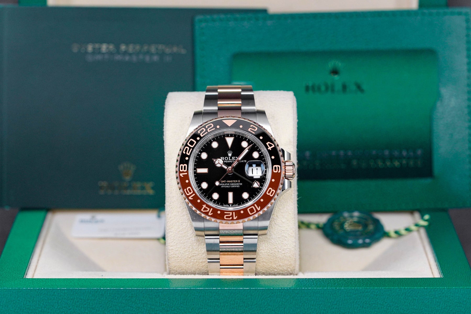 GMT MASTER-II TWOTONE ROSEGOLD ROOTBEER (2021)