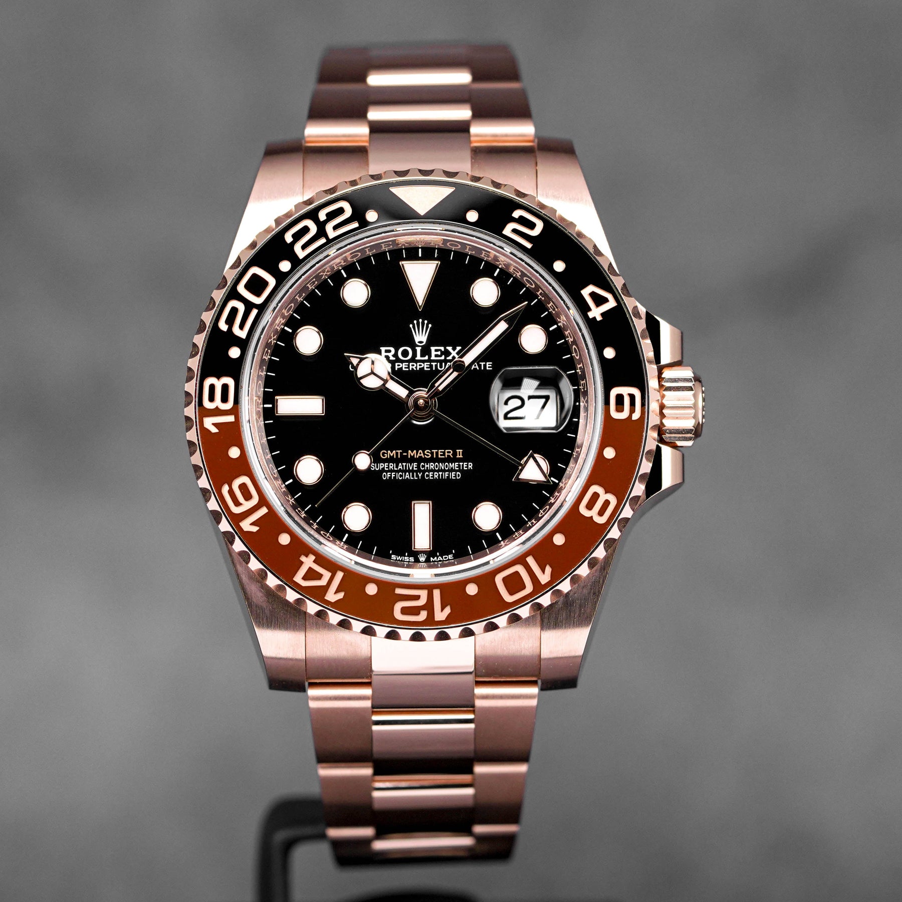 GMT MASTER-II 'ROOTBEER ROSEGOLD' (2023)