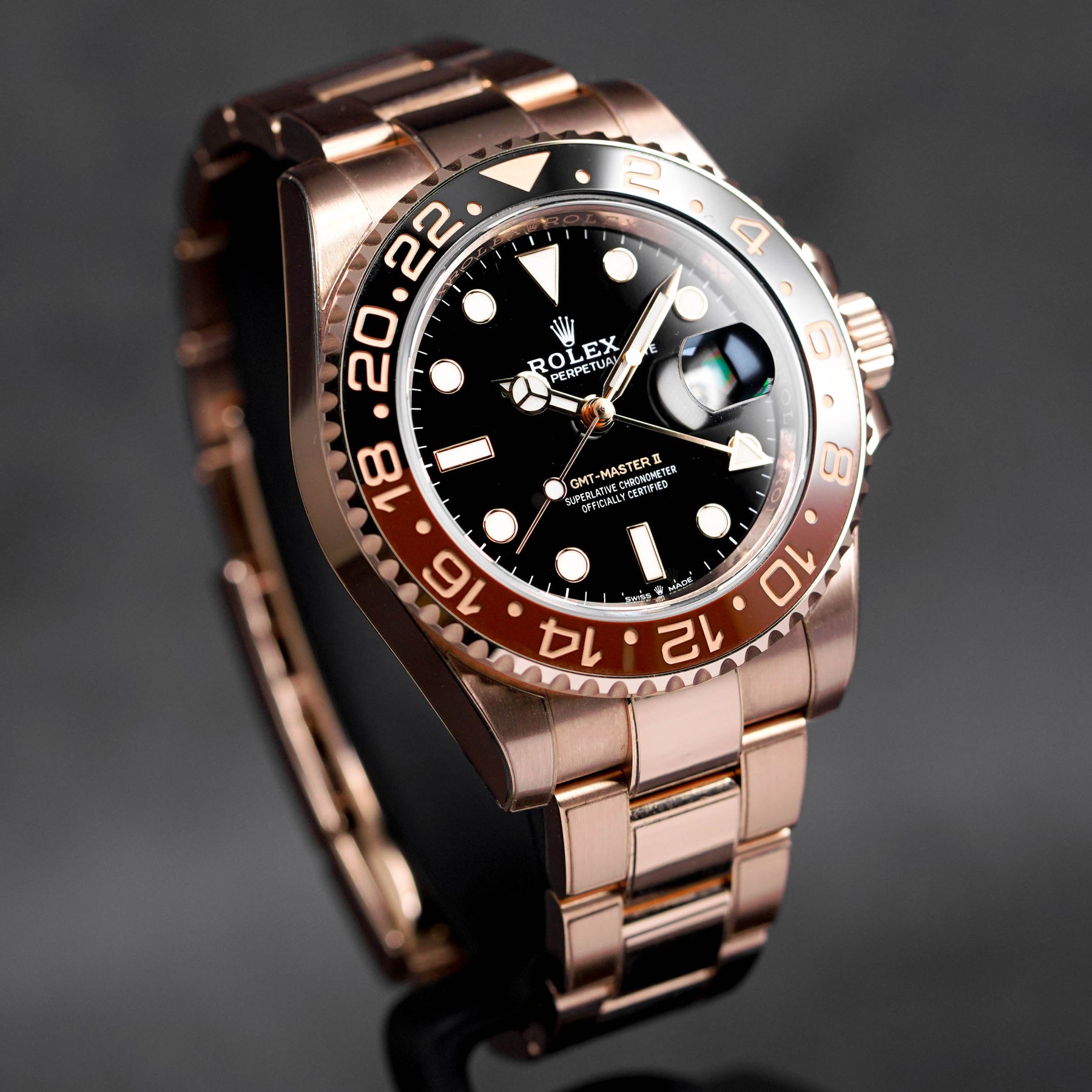 GMT MASTER-II 'ROOTBEER' ROSEGOLD (2022)