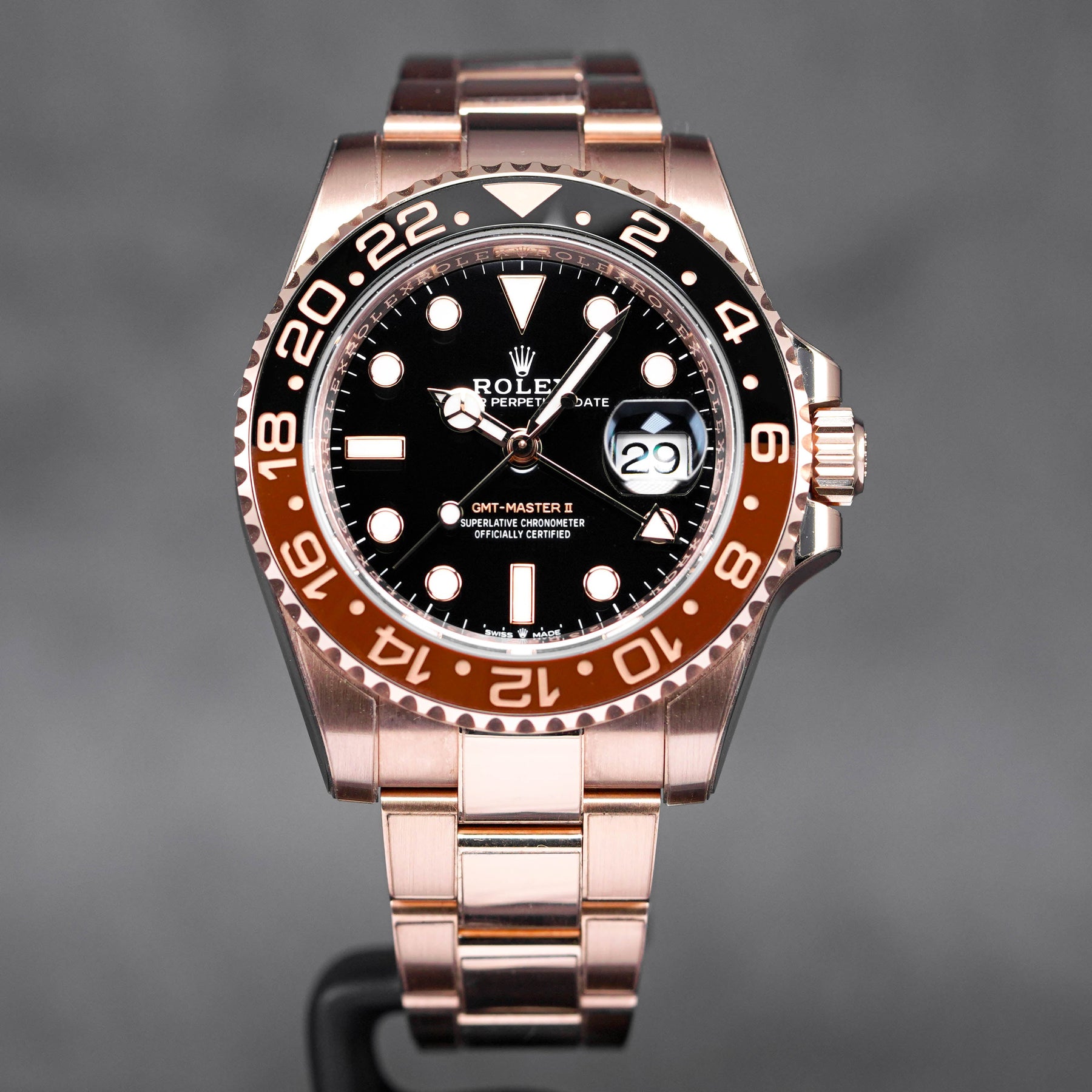 GMT MASTER-II 'ROOTBEER' ROSEGOLD (2022)