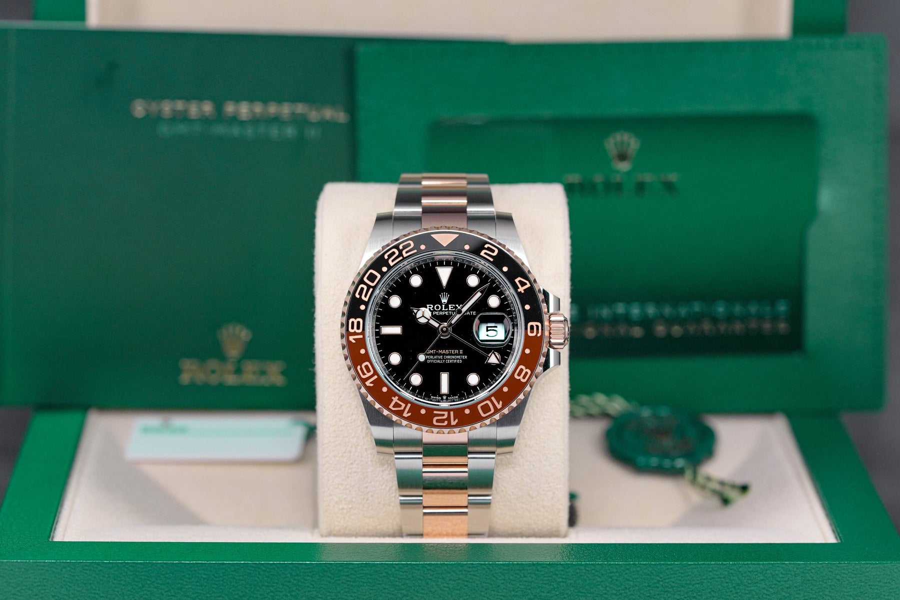 GMT MASTER-II TWOTONE ROSEGOLD ROOTBEER (2022)