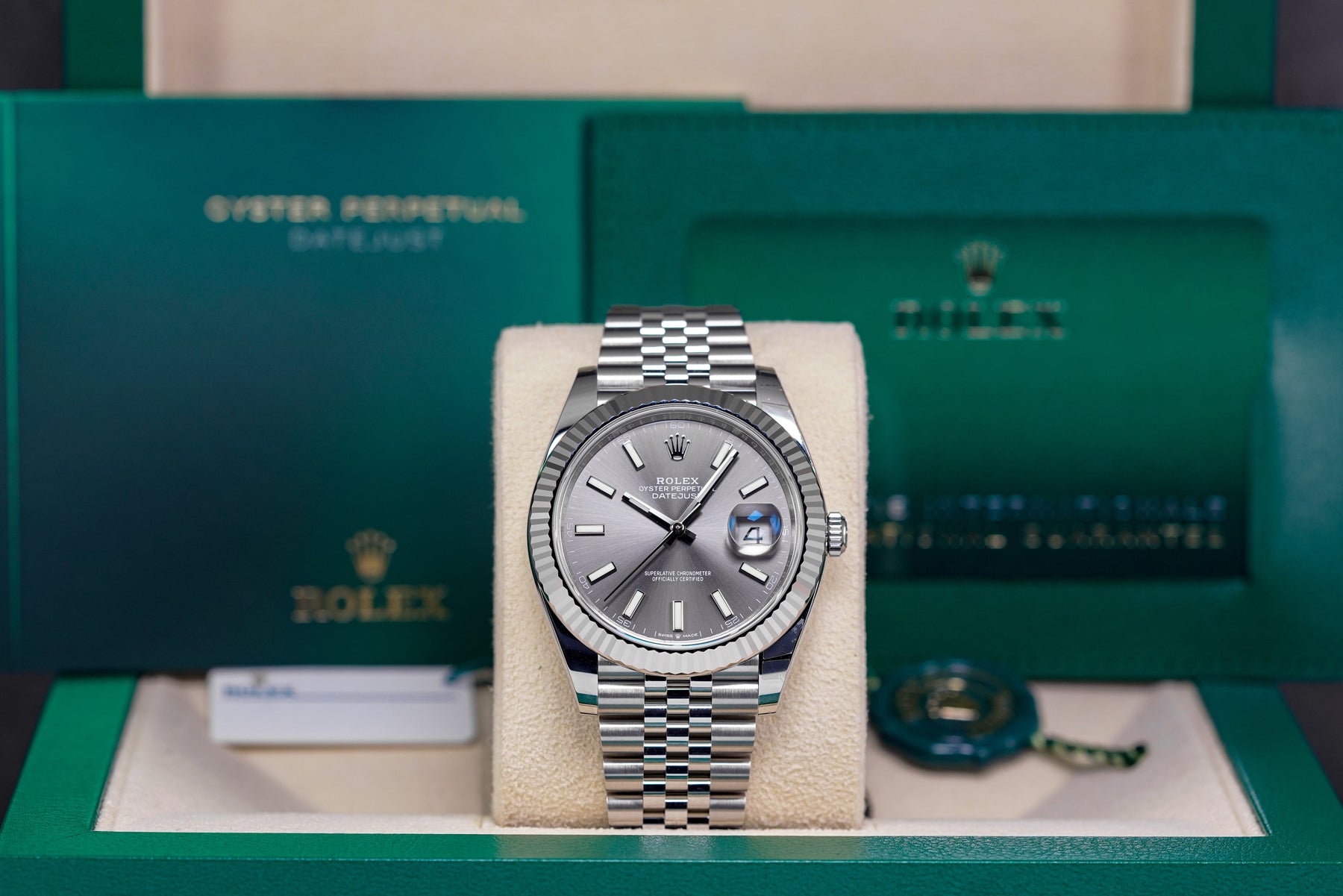 Harga Rolex Datejust 41 Rhodium Indonesia