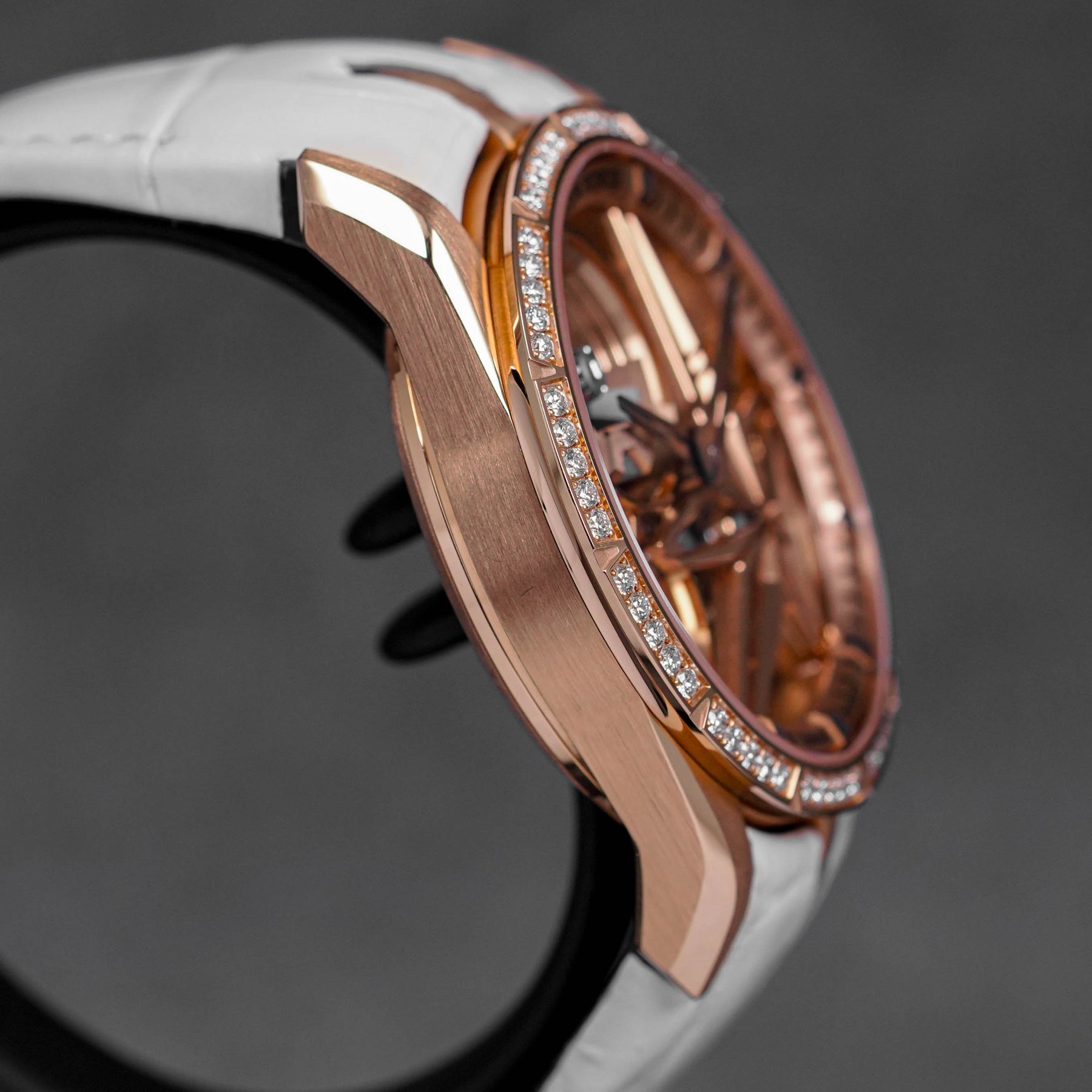 EXCALIBUR MONOBALANCIER 42MM ROSEGOLD DIAMOND BEZEL (2023)