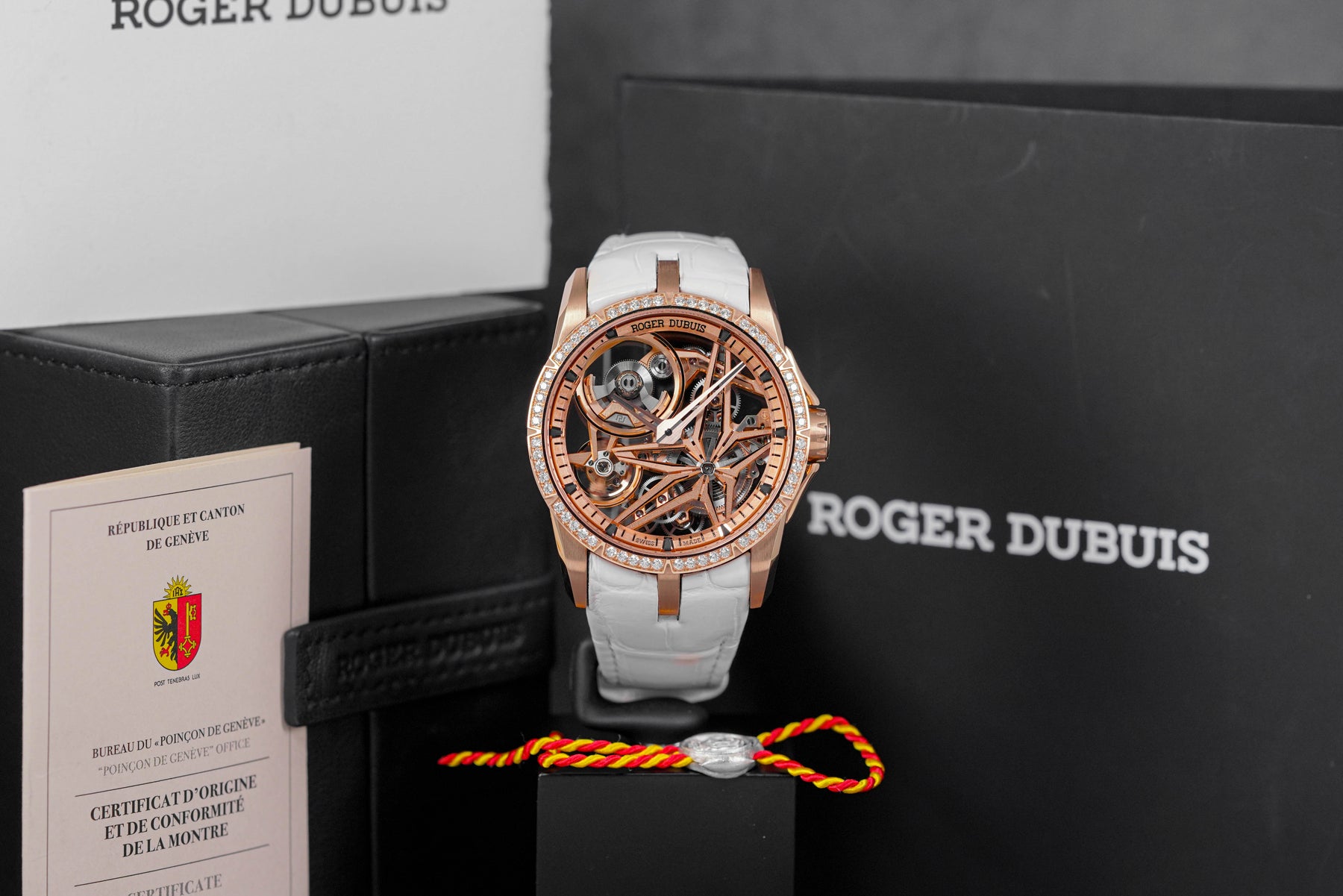 EXCALIBUR MONOBALANCIER 42MM ROSEGOLD DIAMOND BEZEL (2023)
