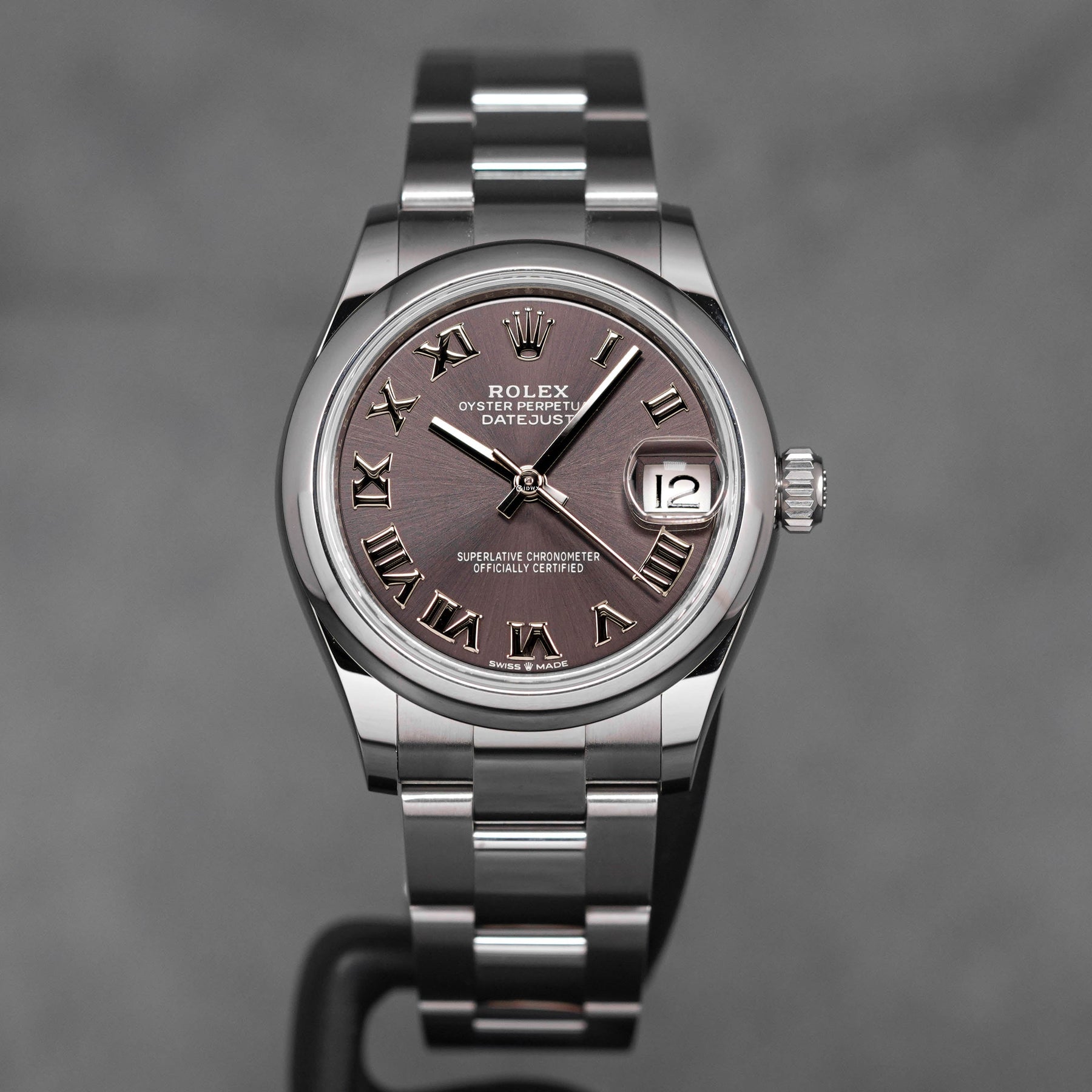 DATEJUST 31MM DARK GREY ROMAN DIAL (2021)