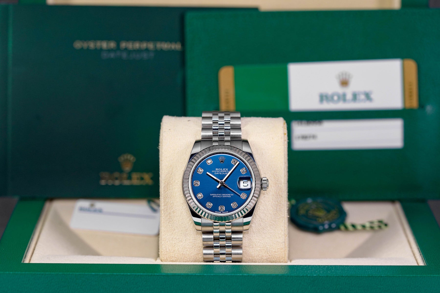 Harga Rolex Datejust 31 Blue Diamond Indonesia
