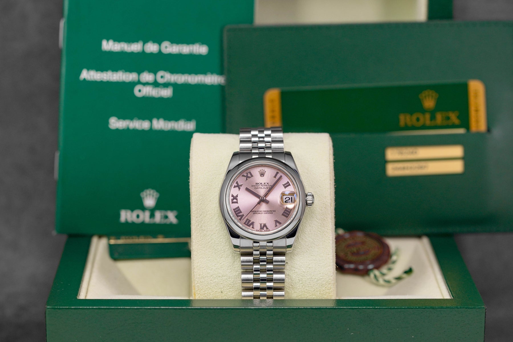 Harga Rolex Datejust 31 Pink Roman Indonesia