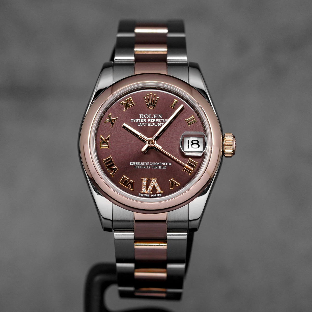 Harga Rolex Datejust 31 Rosegold Choco Indonesia