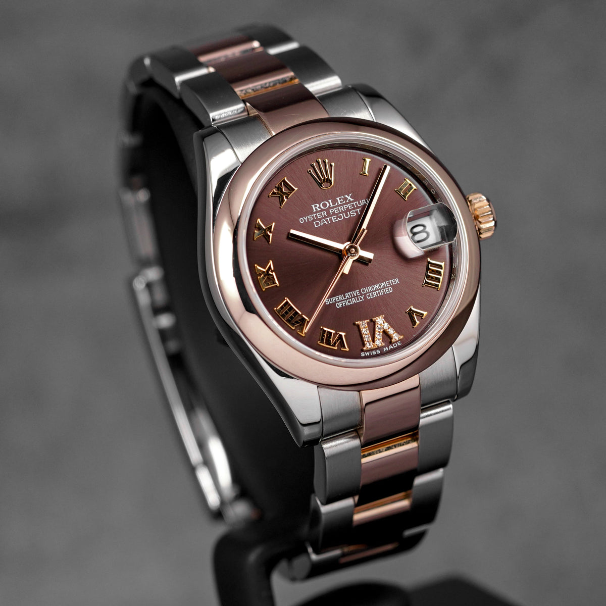 Harga Rolex Datejust 31 Rosegold Choco Indonesia