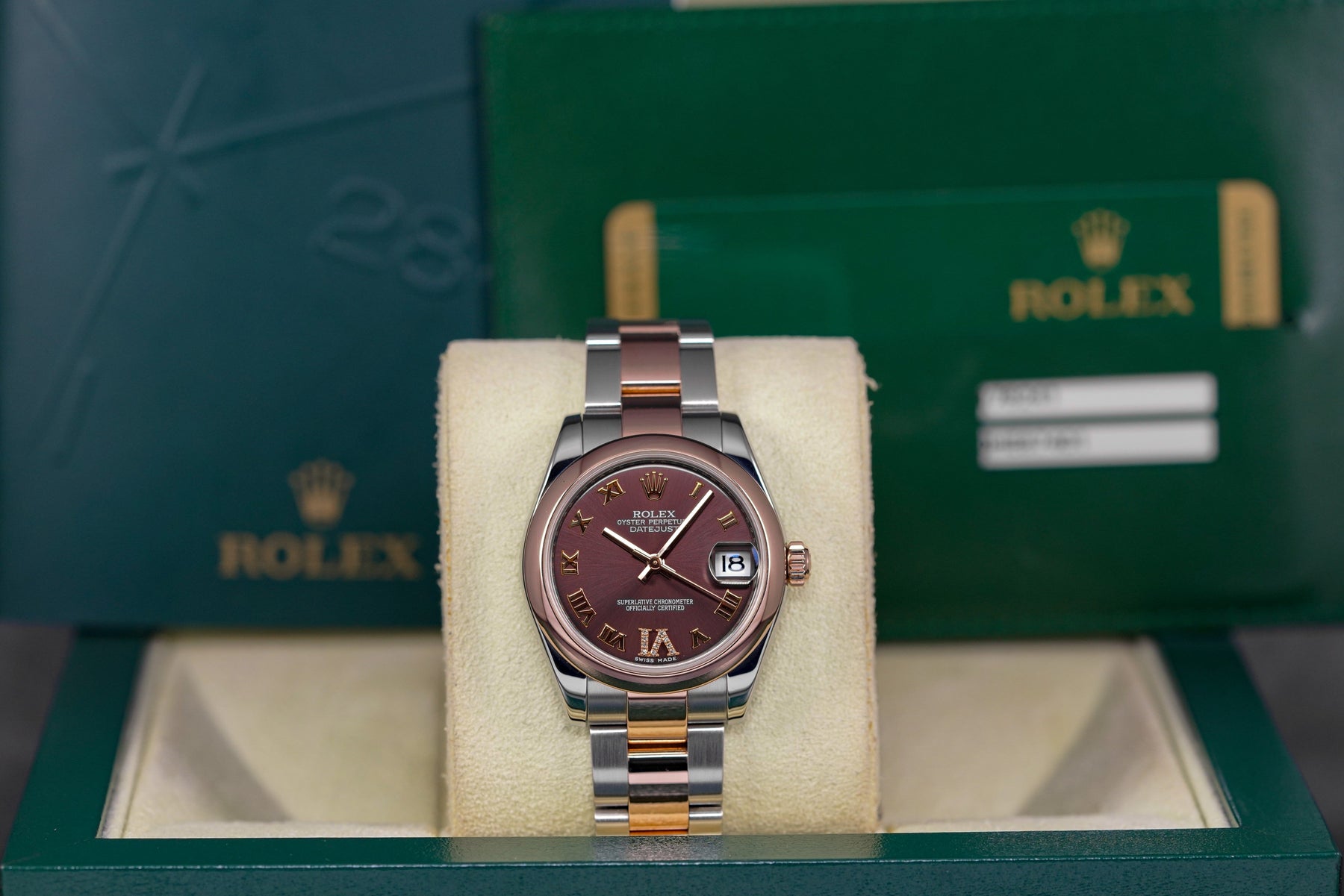 Harga Rolex Datejust 31 Rosegold Choco Indonesia