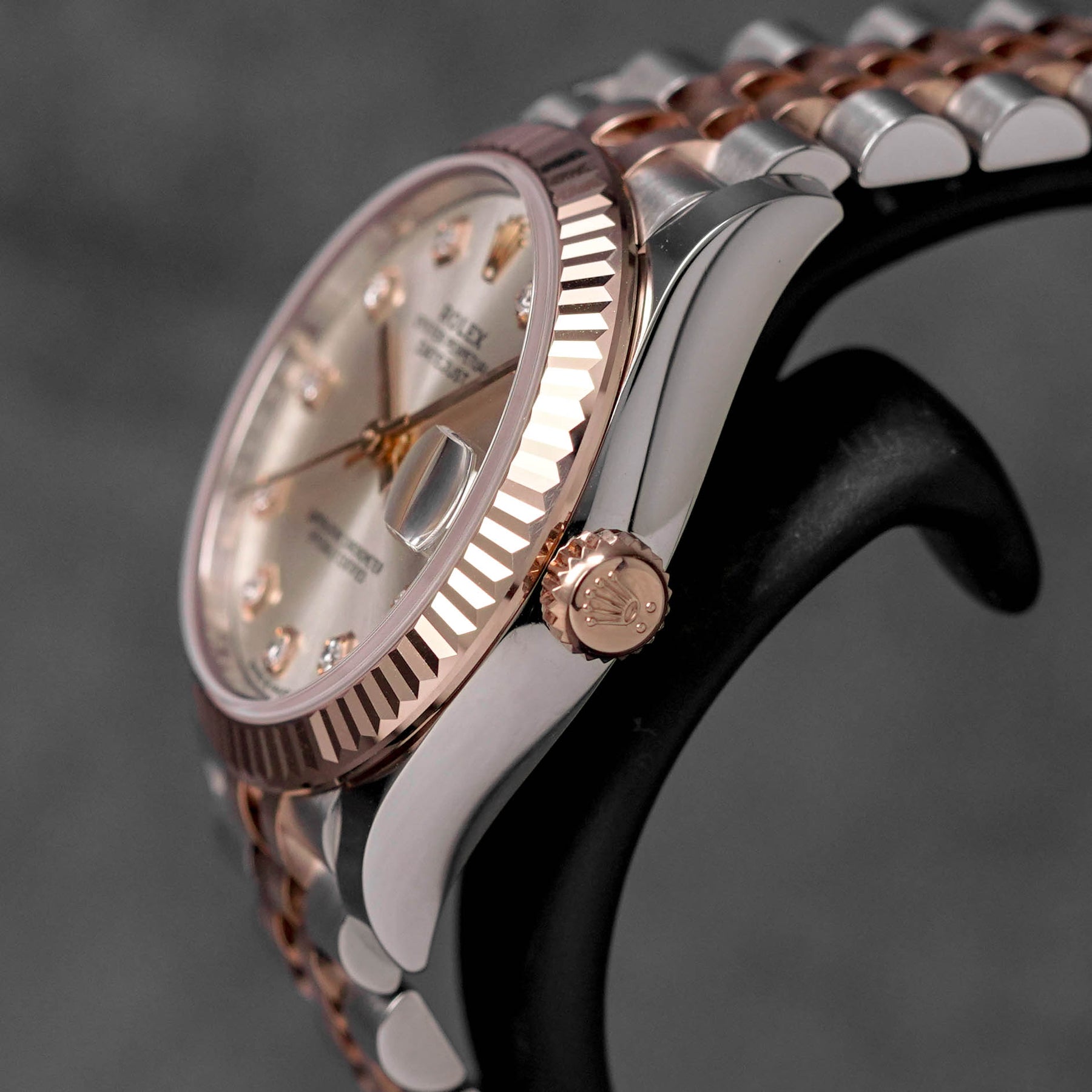 Harga Rolex Datejust 31 Rosegold Silver Diamond Indonesia