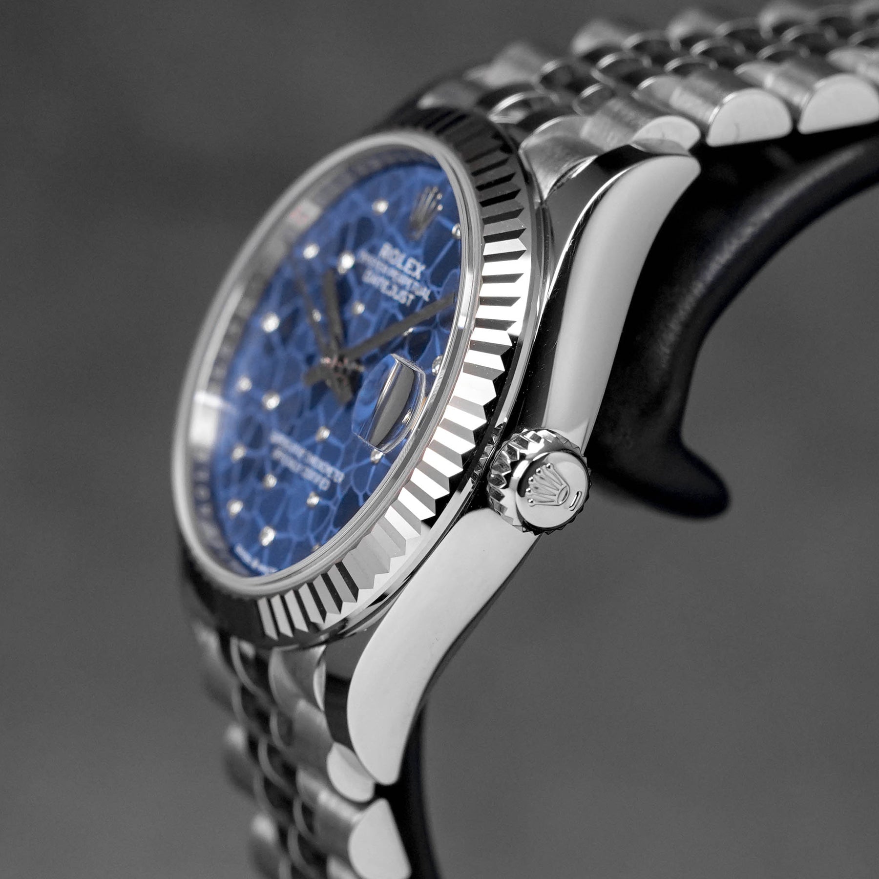 Harga Rolex Datejust 31mm Blue Floral Diamond Indonesia