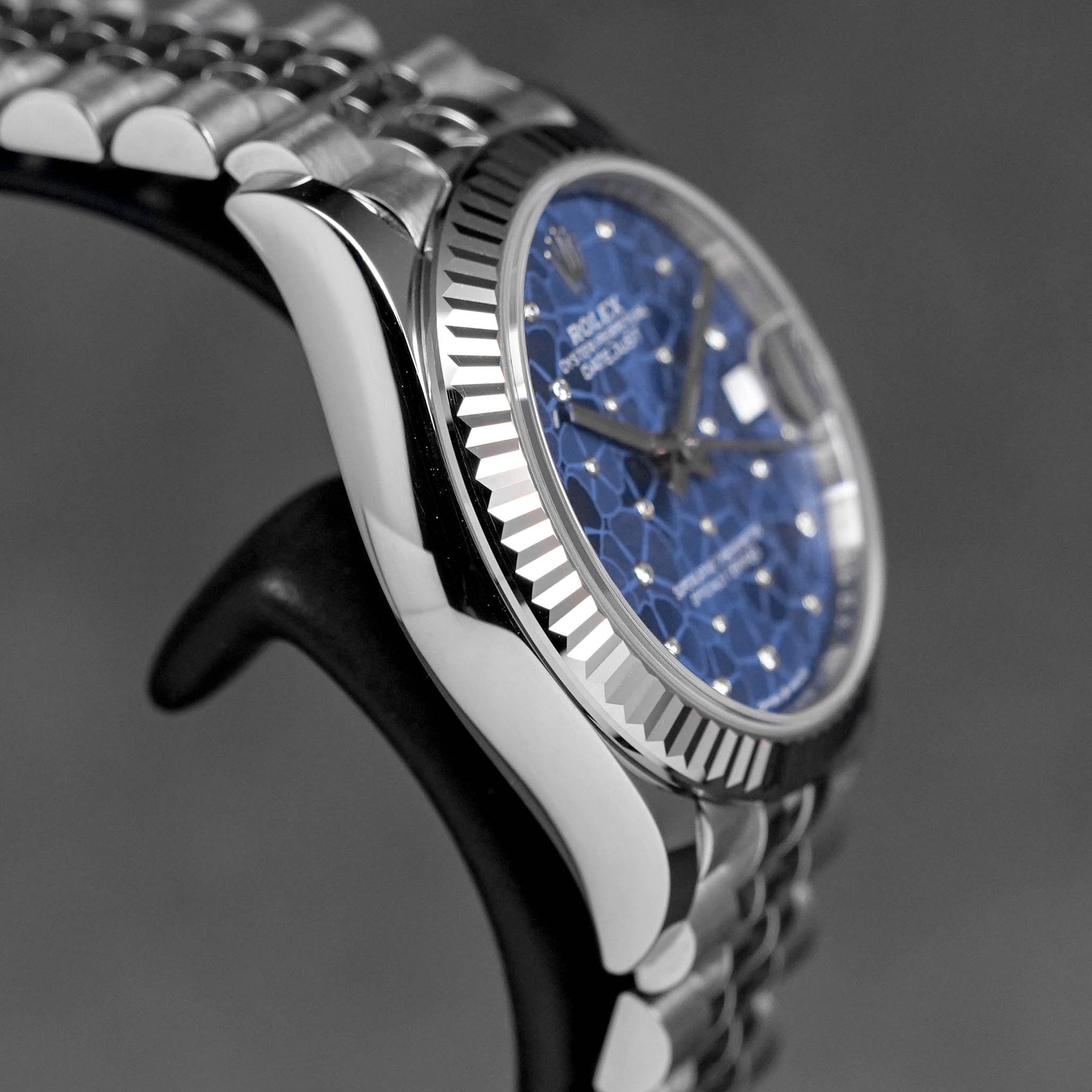 Harga Rolex Datejust 31mm Blue Floral Diamond Indonesia