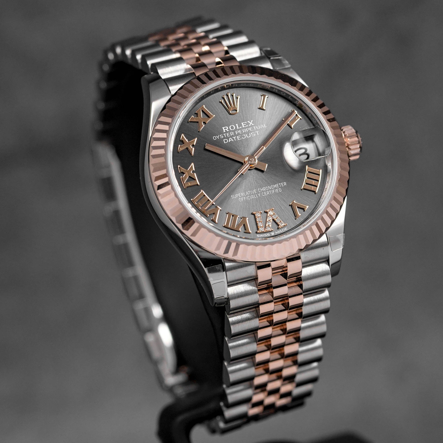 Harga Rolex Datejust 31mm Rosegold Rhodium Indonesia