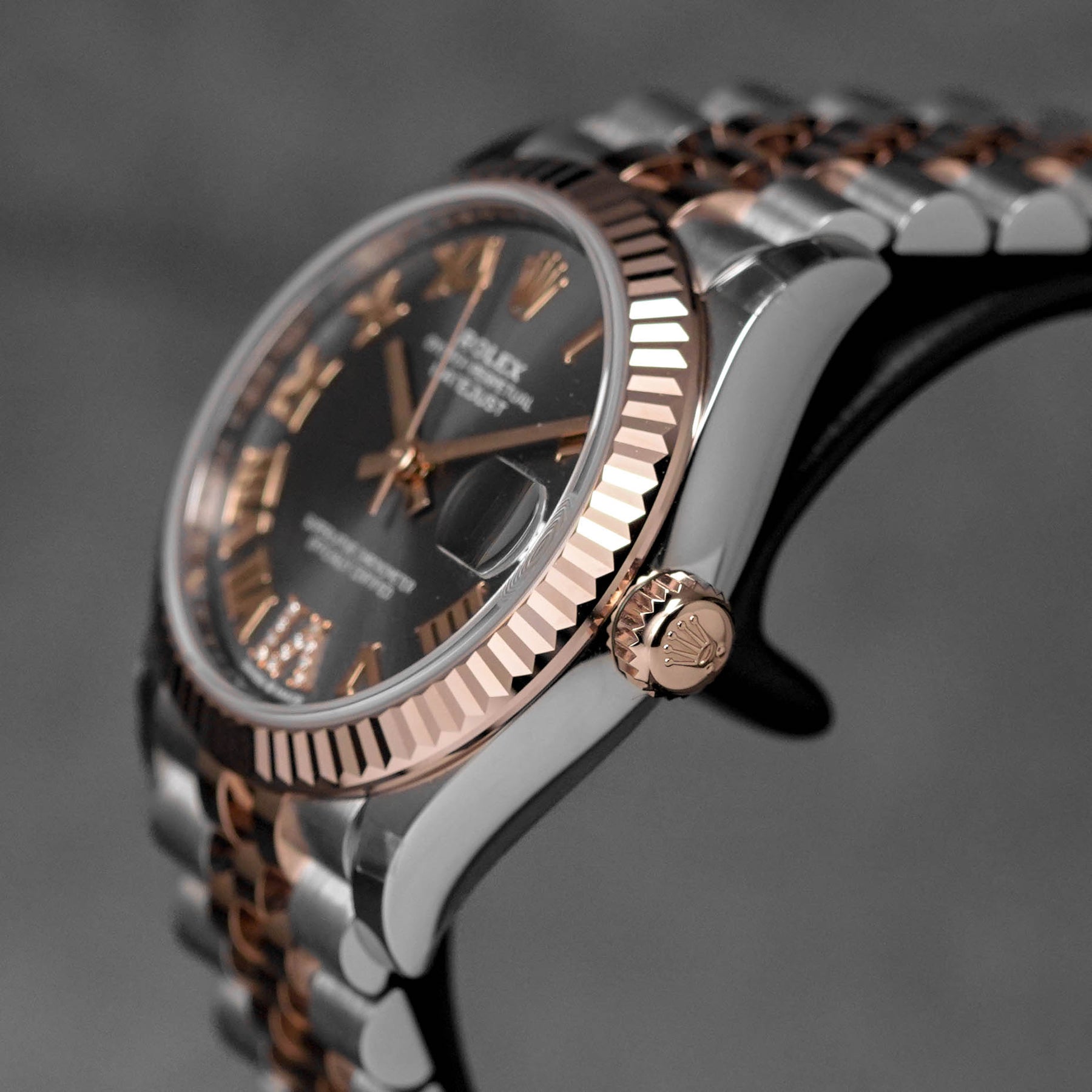 Harga Rolex Datejust 31mm Rosegold Rhodium Indonesia