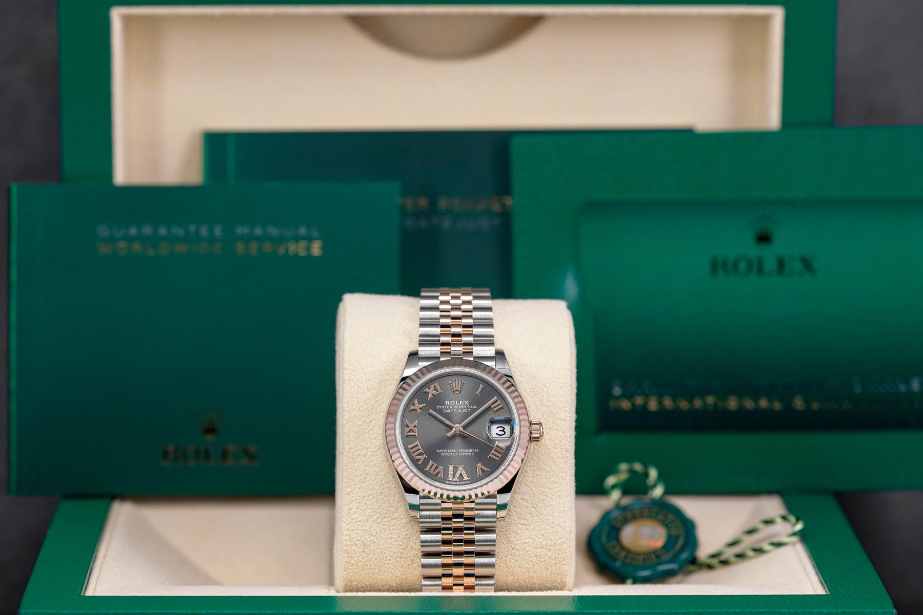 Harga Rolex Datejust 31mm Rosegold Rhodium Indonesia