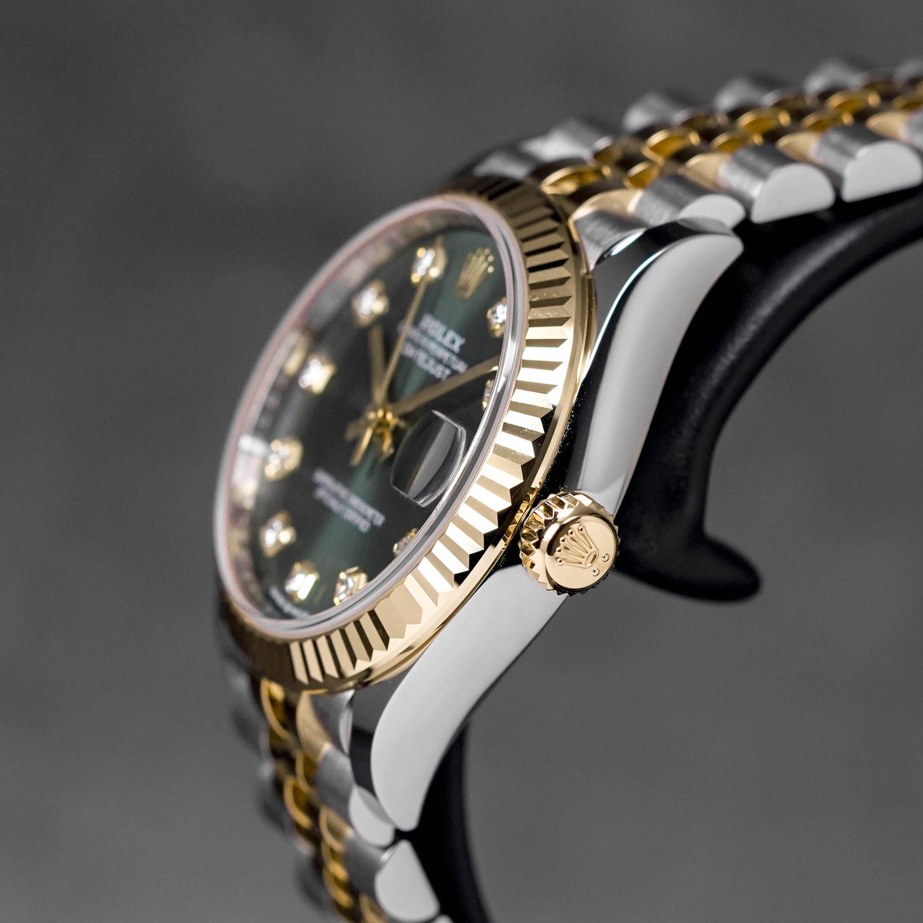 Harga Rolex Datejust 31mm Twotone Olive Green donesia Terbaru