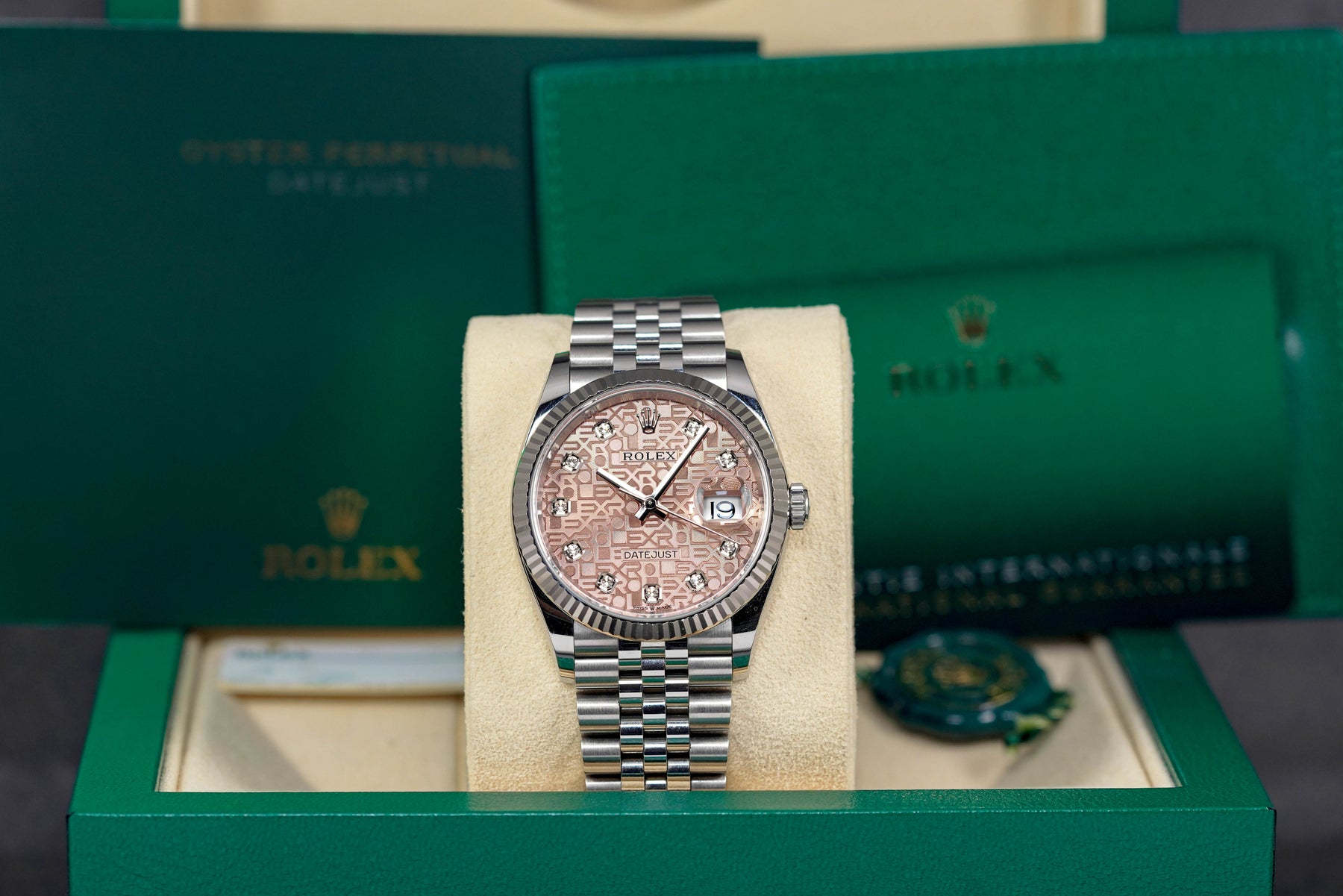 Harga Rolex Datejust 36 Computerized Pink Indonesia