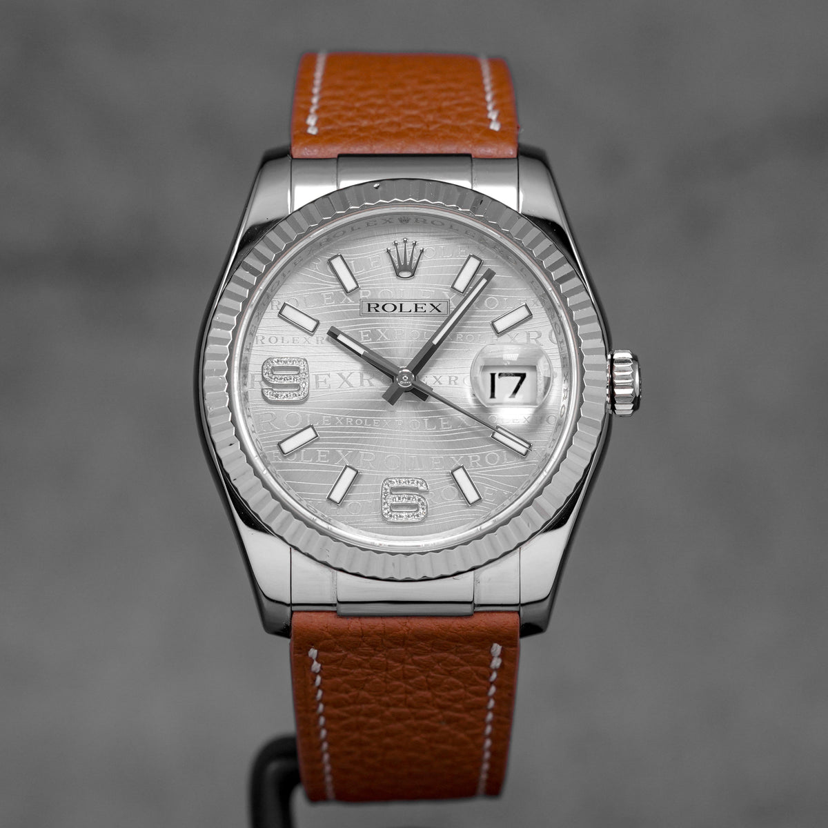 Harga Rolex Datejust 36 Silver Wave Diamond Indonesia