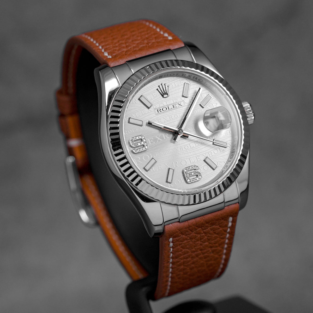 Harga Rolex Datejust 36 Silver Wave Diamond Indonesia