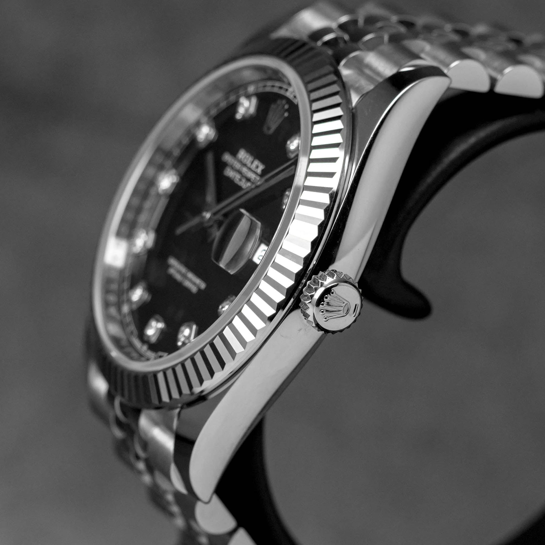 DATEJUST 41MM BLACK DIAMOND DIAL (2025)