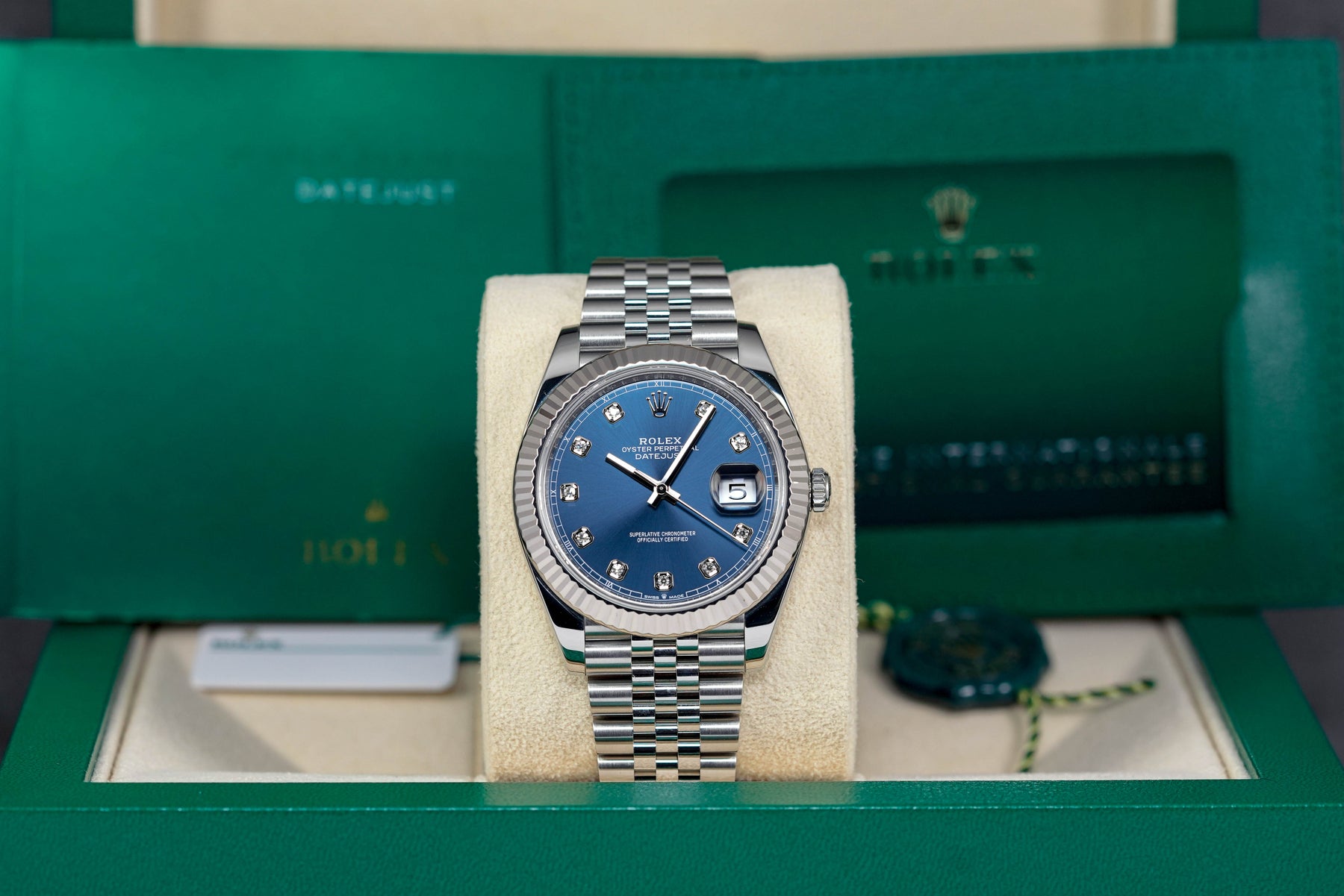 Harga Rolex Datejust 41 Blue Diamond Indonesia