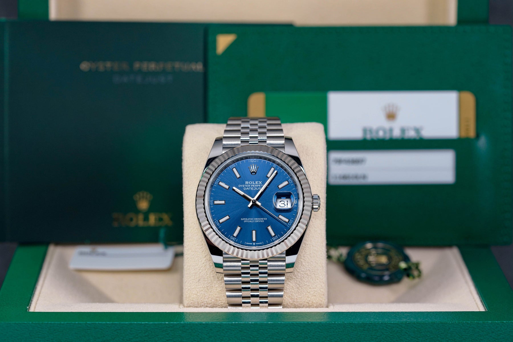 Harga Rolex Datejust 41 Blue Indonesia