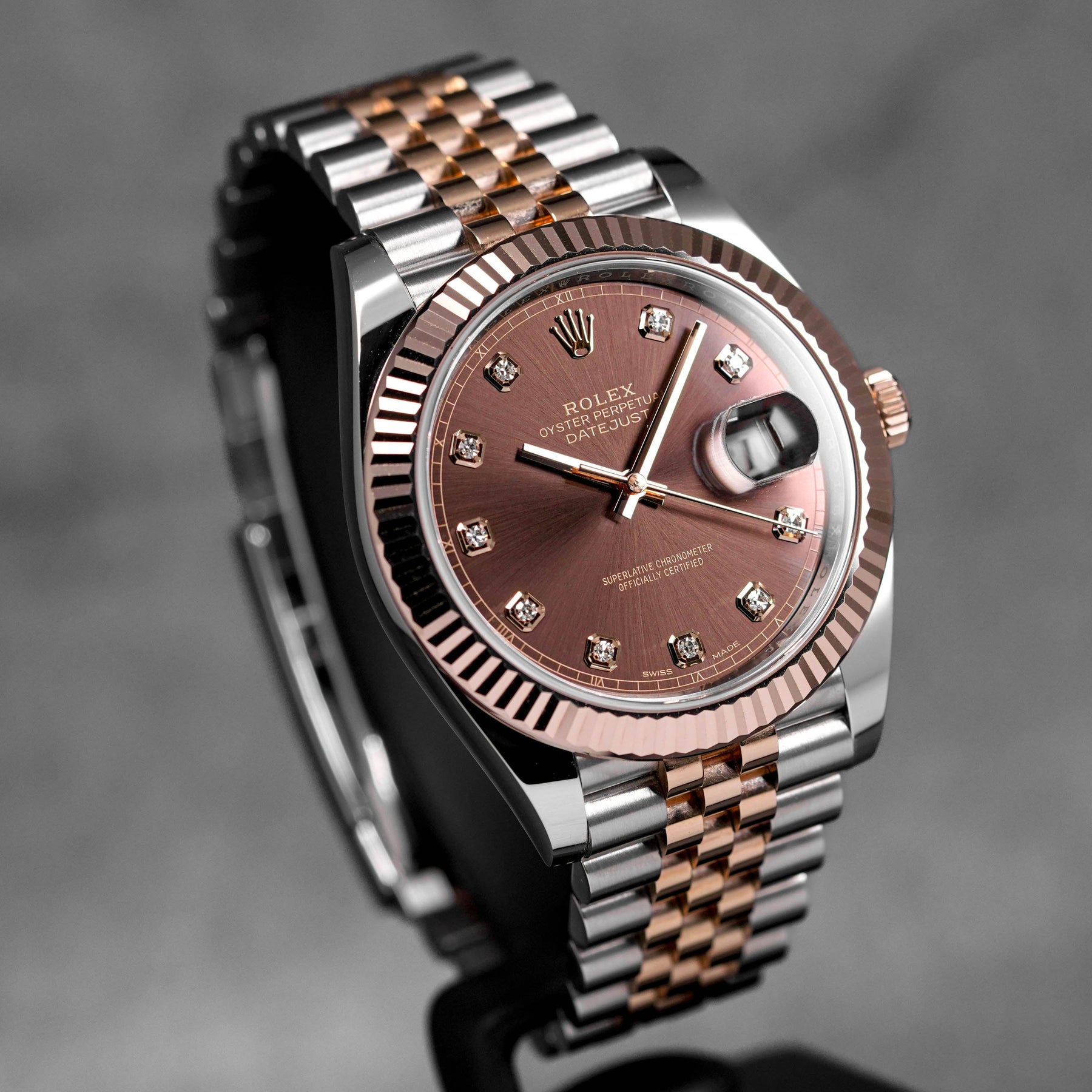 Harga Rolex Datejust 41 Choco Diamond Indonesia