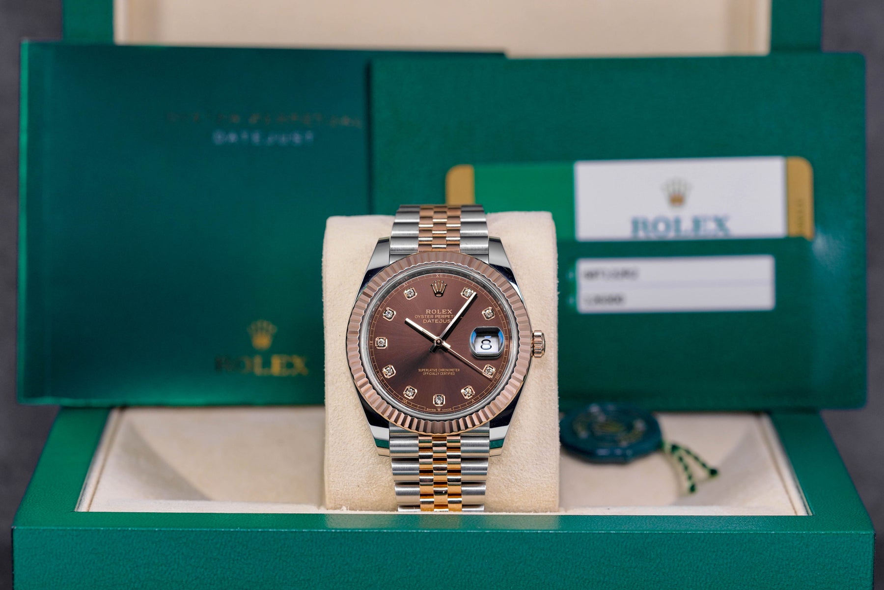 Harga Rolex Datejust 41 Choco Diamond Indonesia