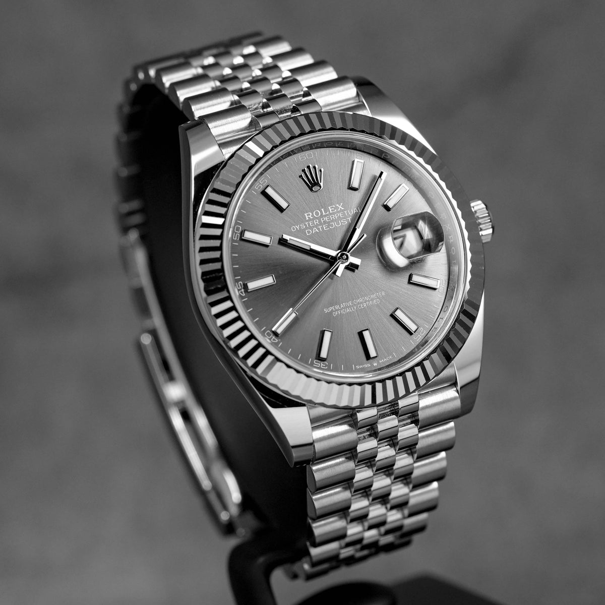 Harga Rolex Datejust 41 Rhodium Indonesia